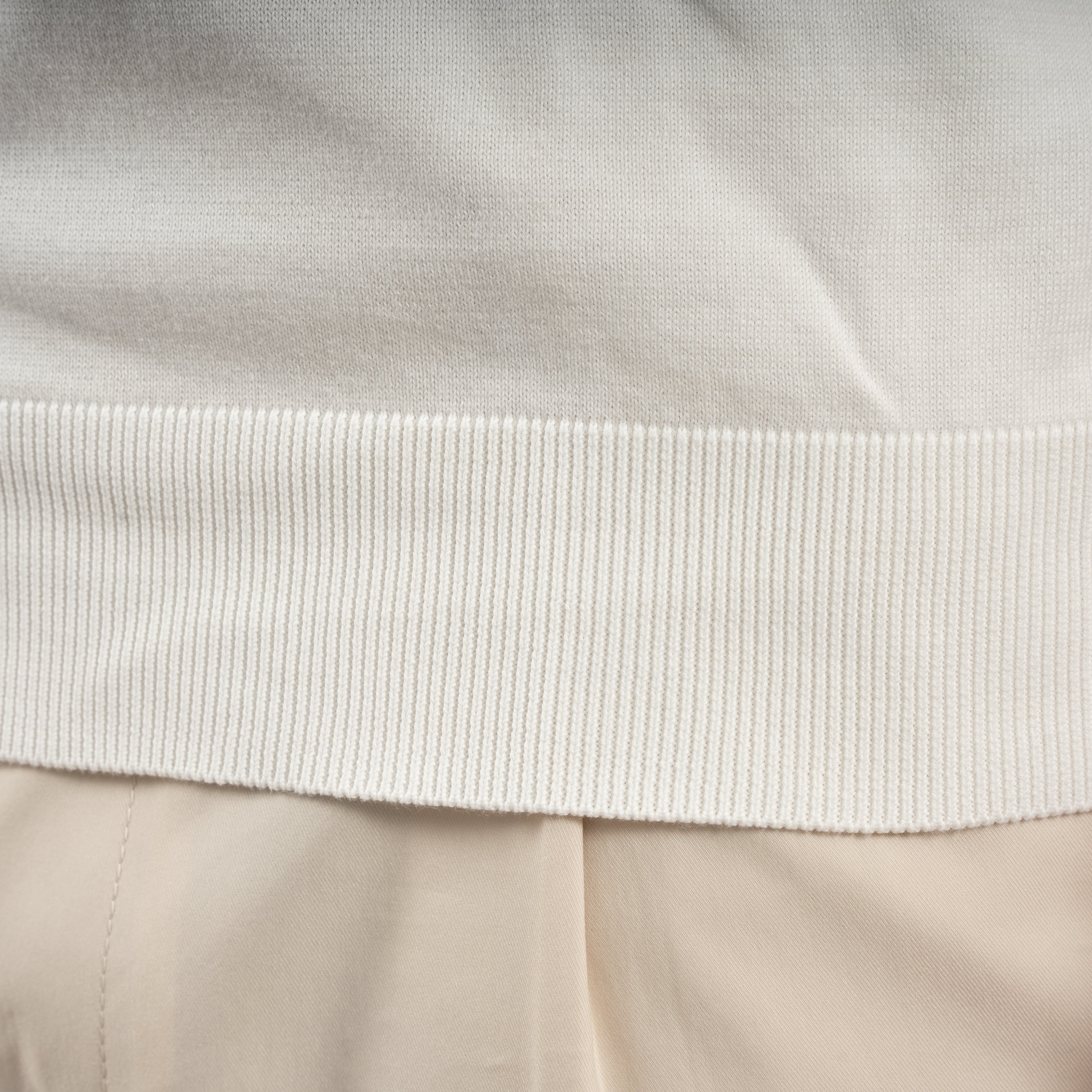 Gran Sasso Polo Wit | Suvin Cotton