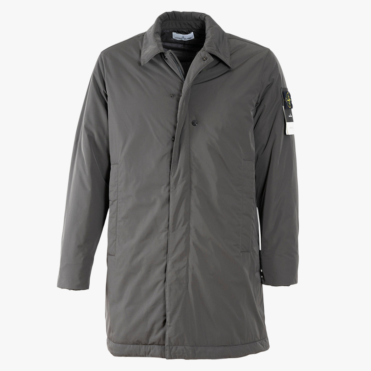 Stone Island Mantel Grijs | Micro Twill