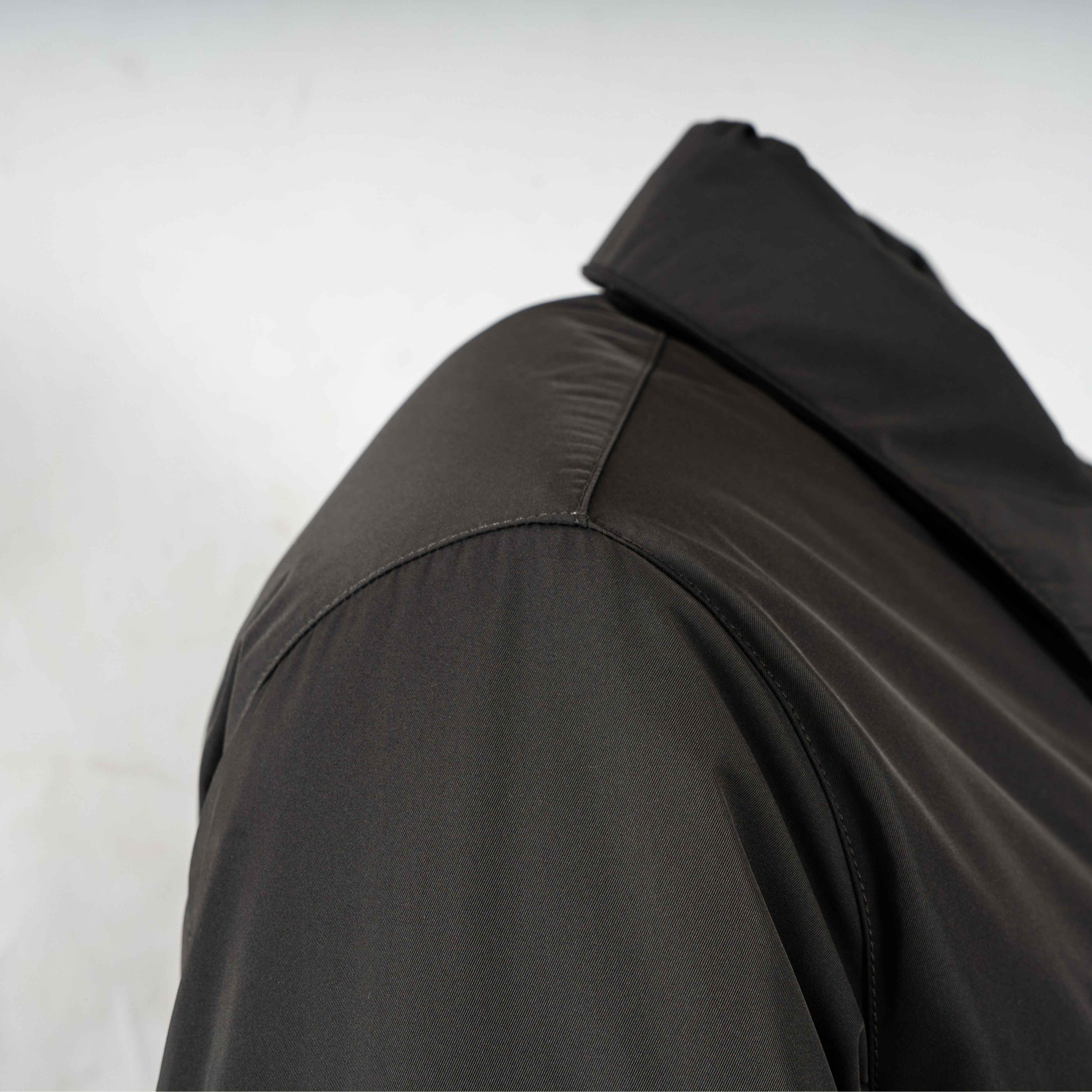 Stone Island Mantel Grijs | Micro Twill