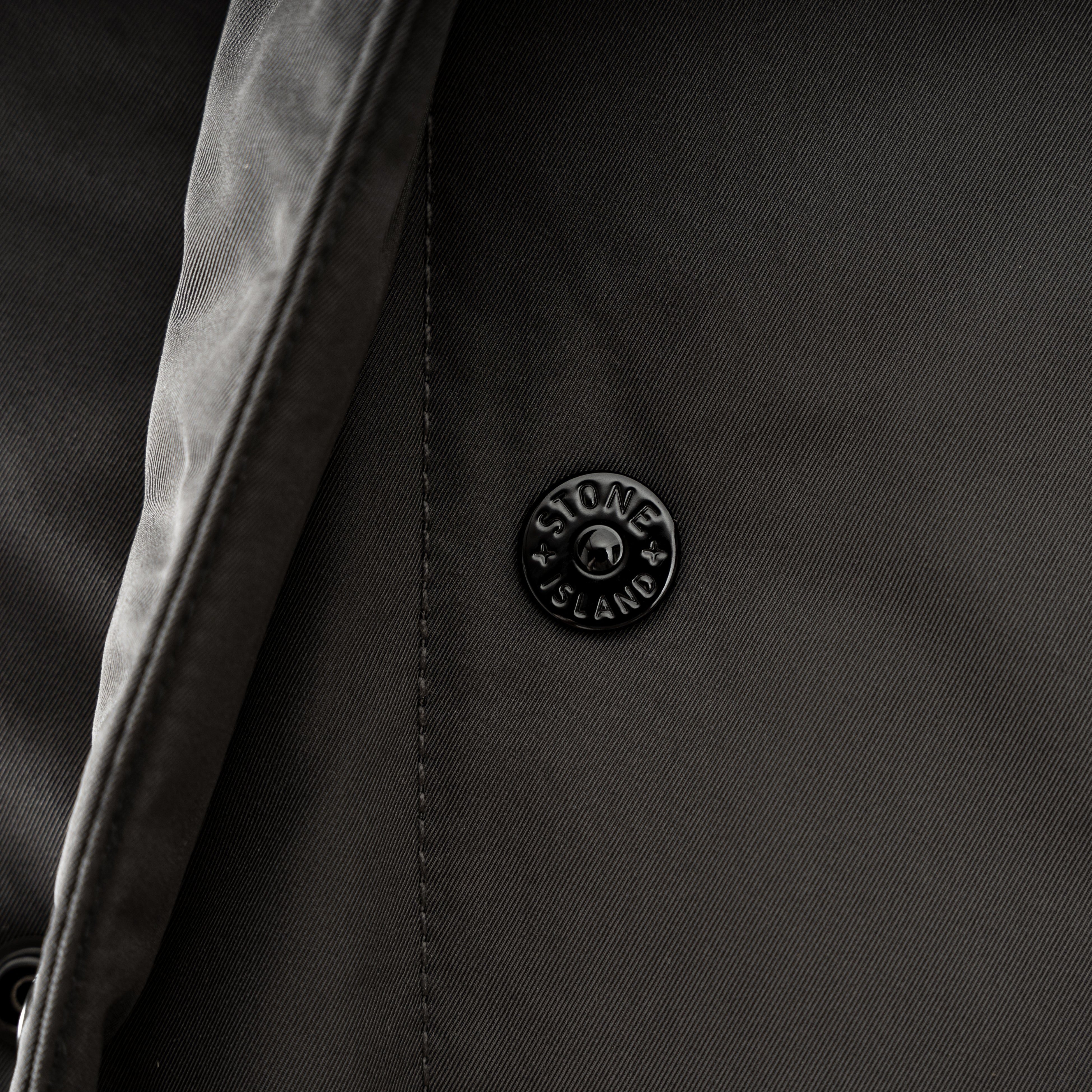 Stone Island Mantel Grijs | Micro Twill