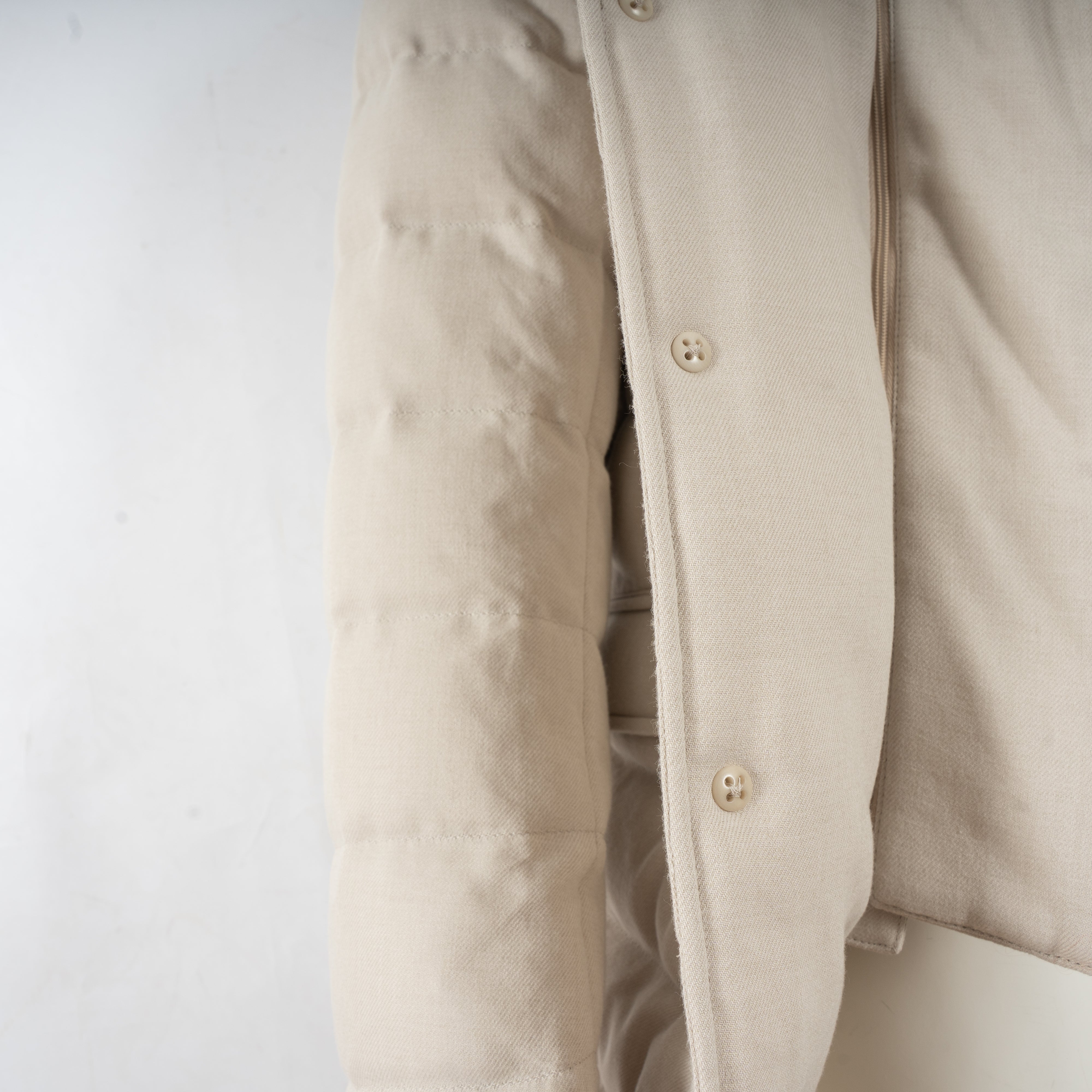 Herno Donsjas Beige | Norfolk Worsted Wool