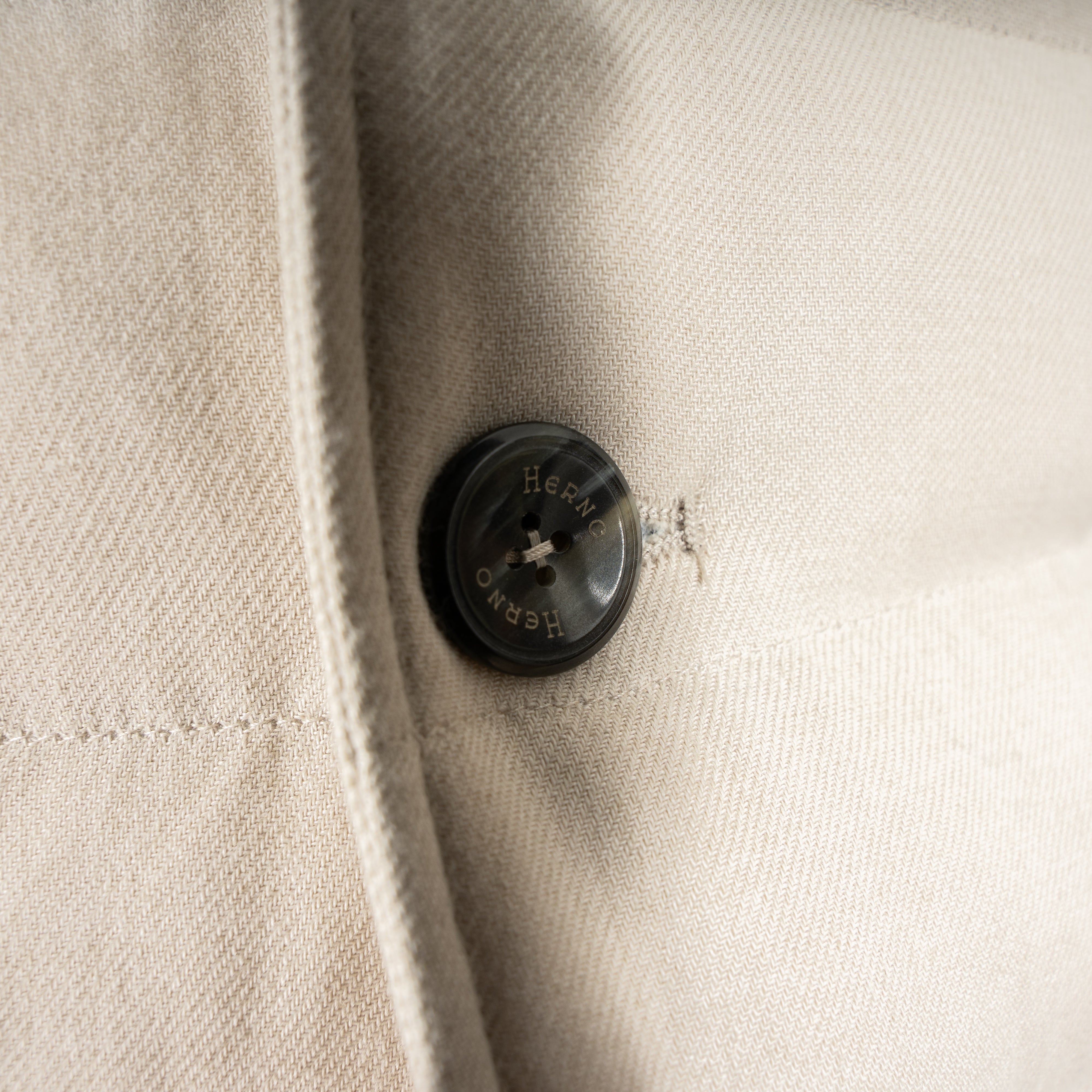 Herno Donsjas Beige | Norfolk Worsted Wool