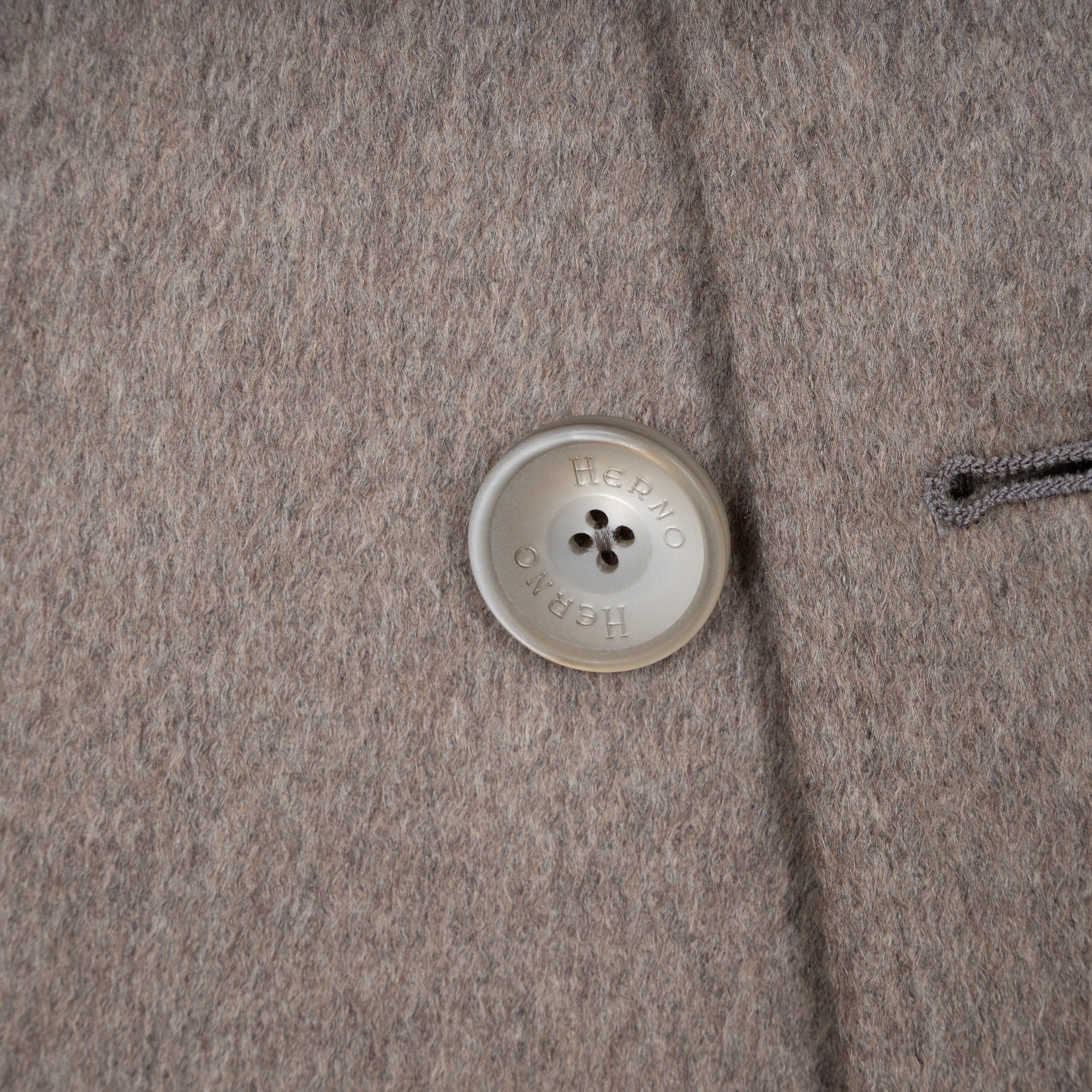 Herno Mantel Beige | Pure Cashmere