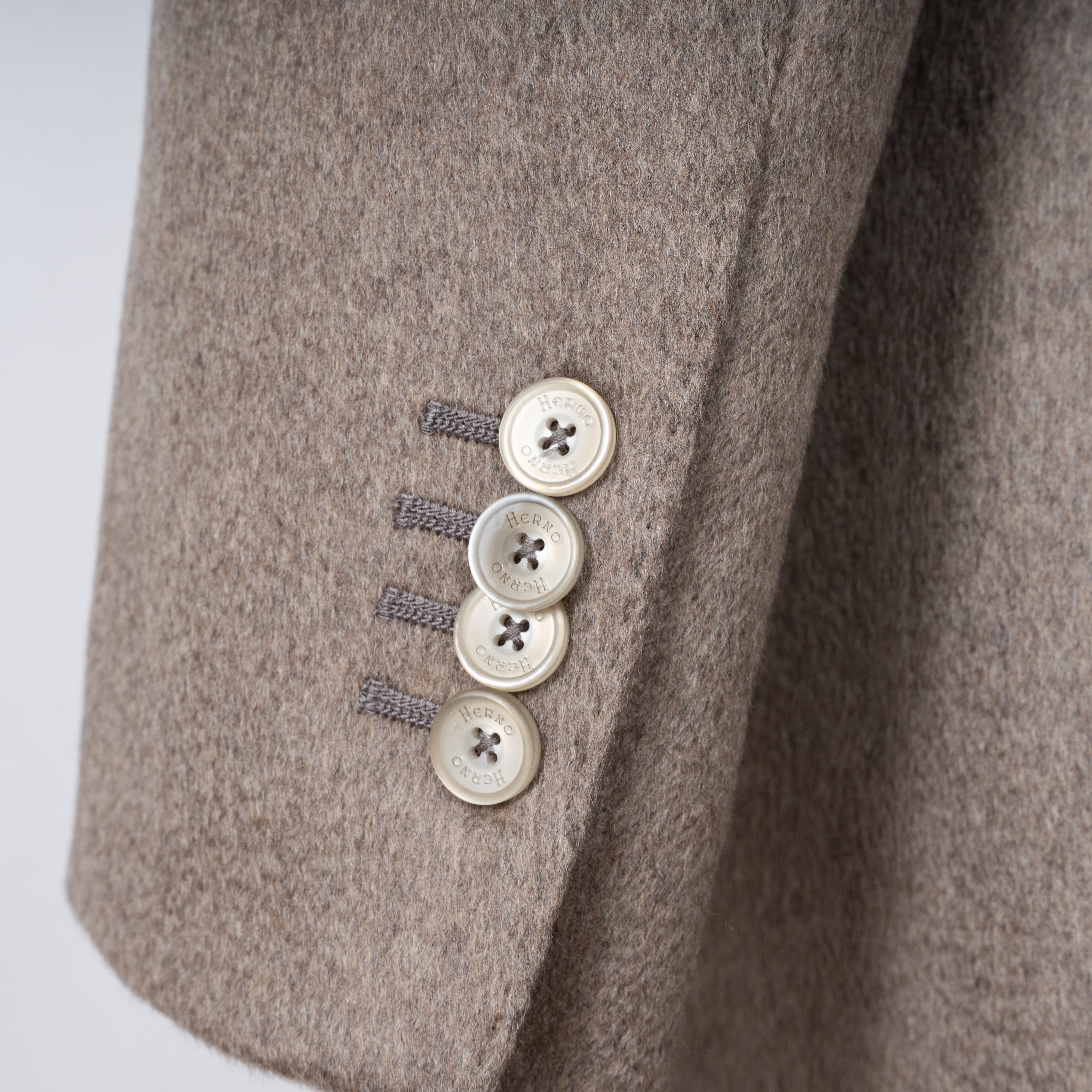 Herno Mantel Beige | Pure Cashmere