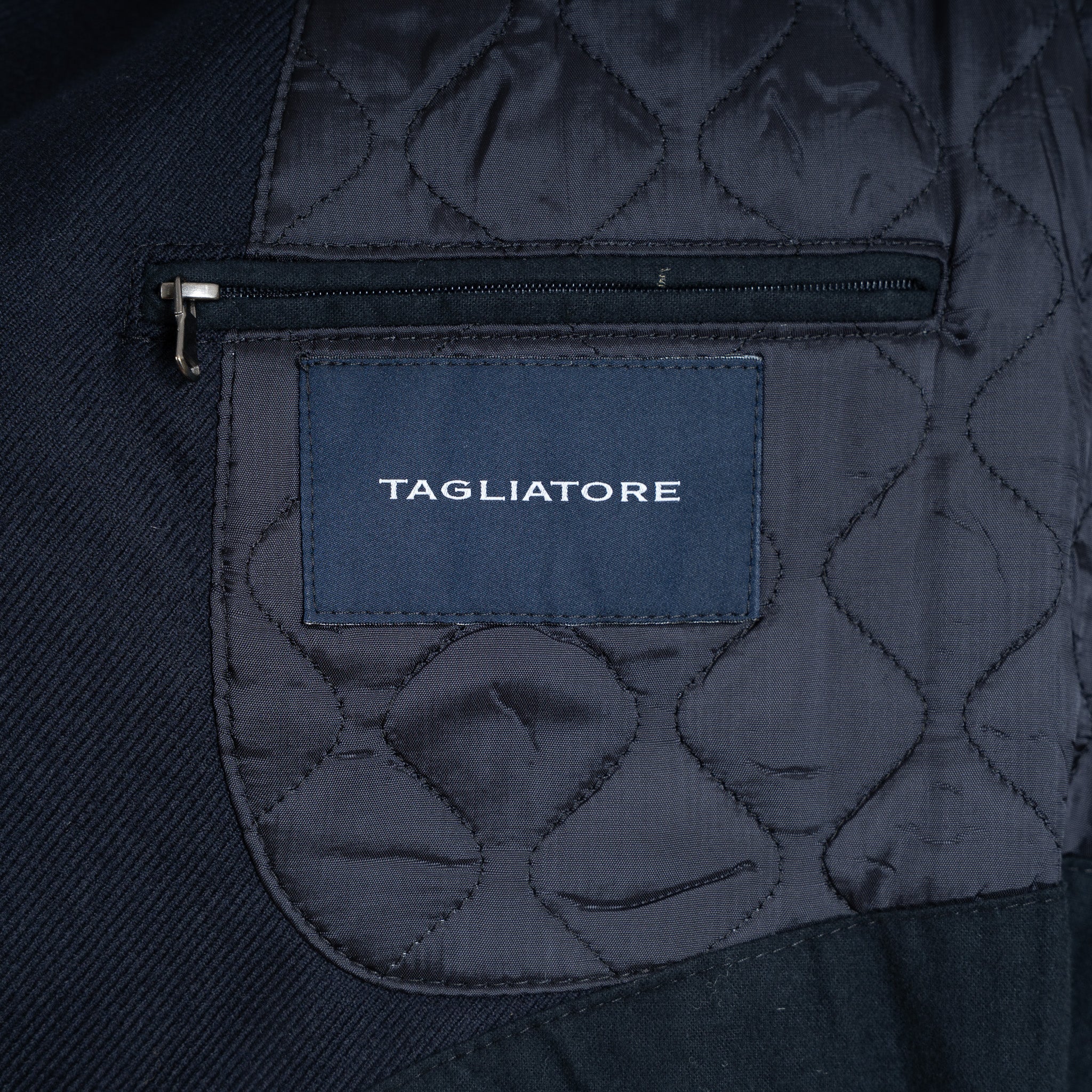 TAGLIATORE Double-Breasted Mantel Donkerblauw | Charlie