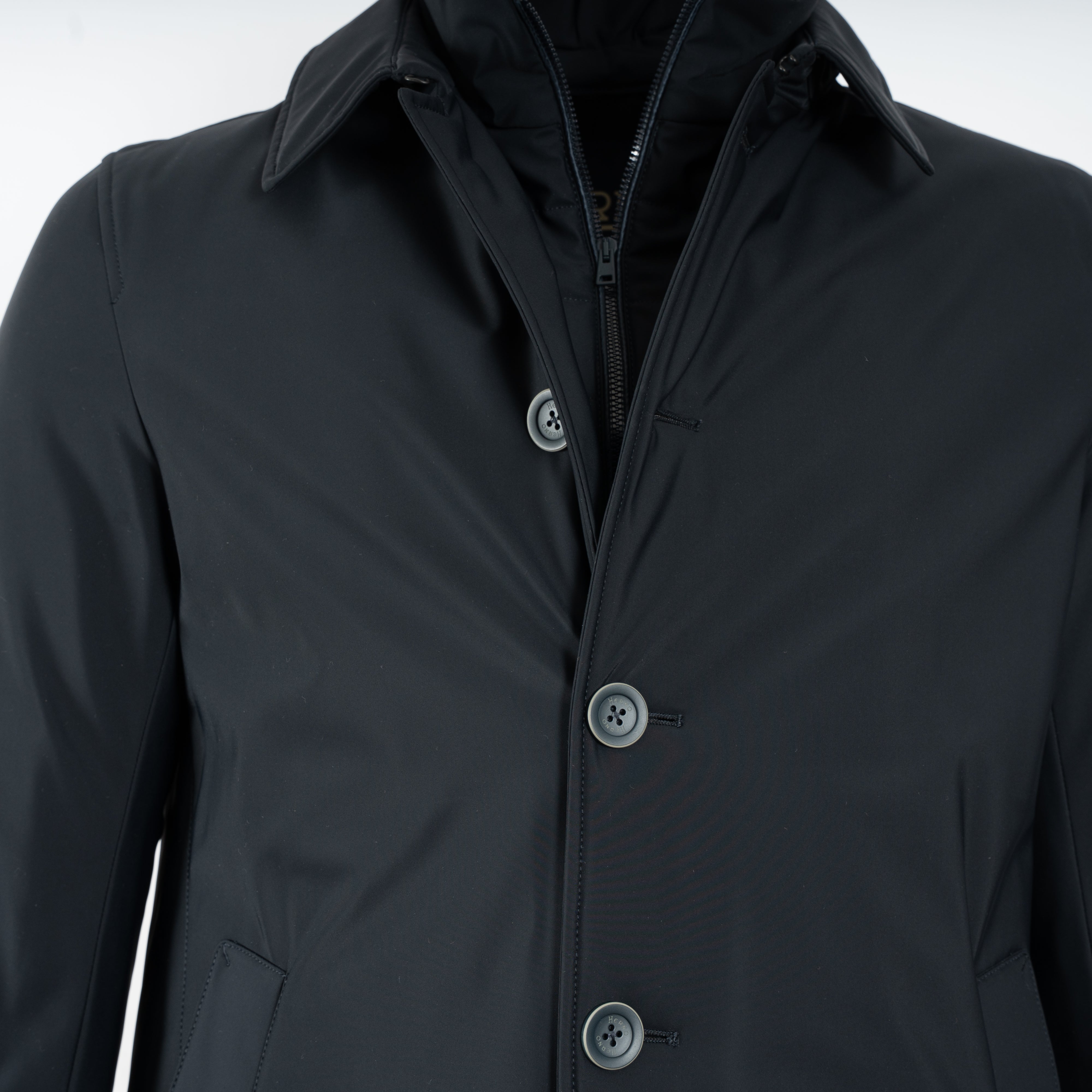 Herno Mantel Donkerblauw | Sub-Zero
