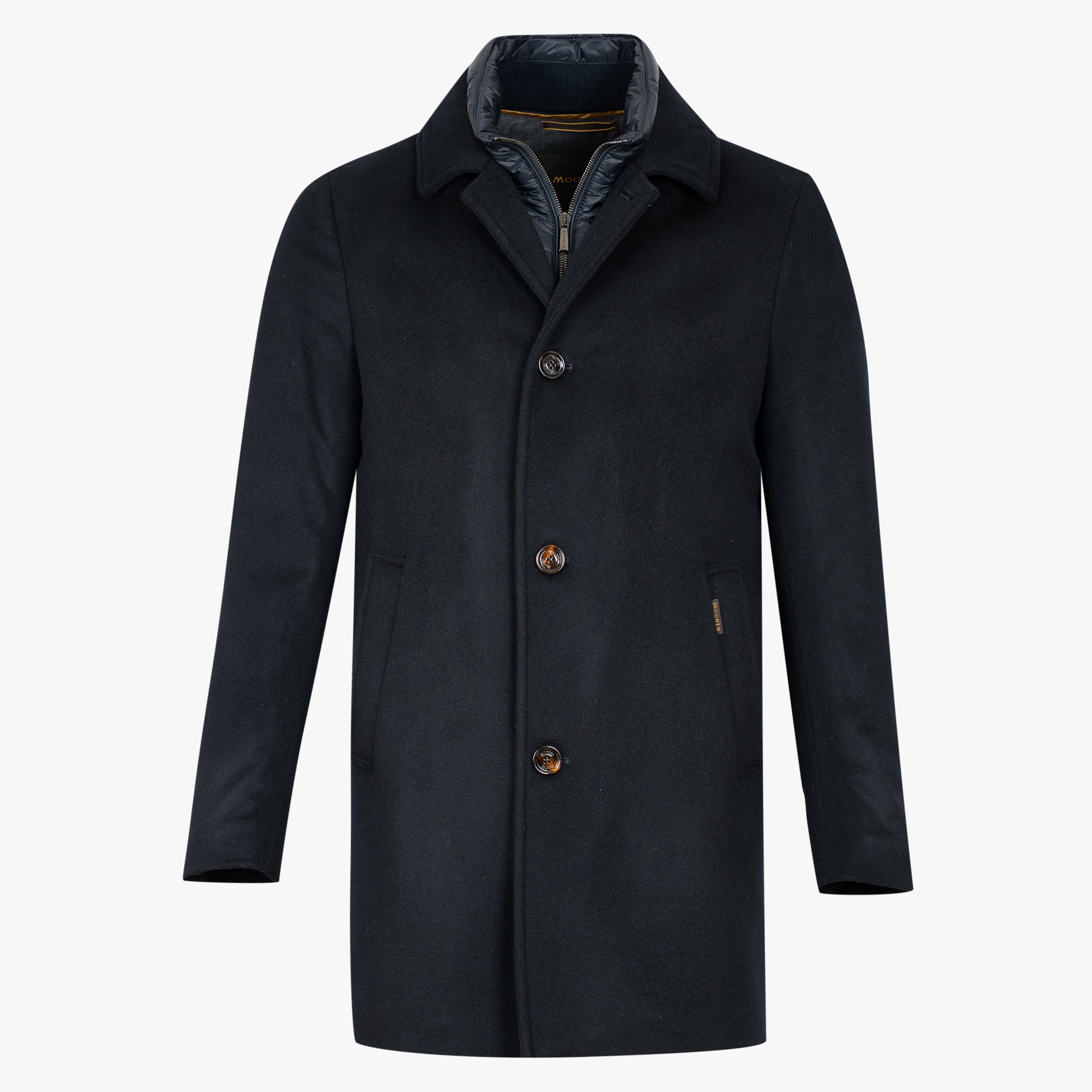 Moorer Mantel Donkerblauw | Monferrato-LE