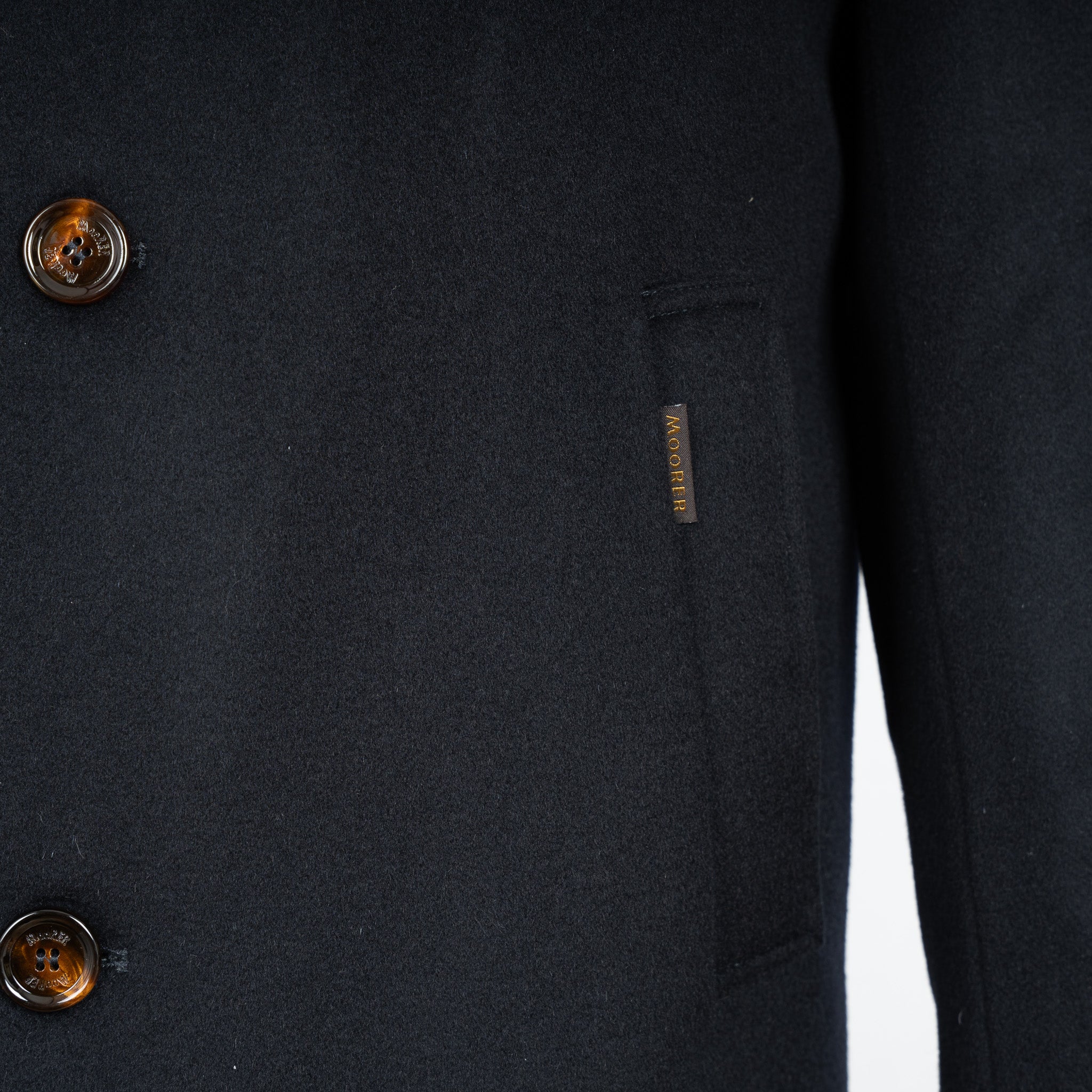 Moorer Mantel Donkerblauw | Monferrato-LE