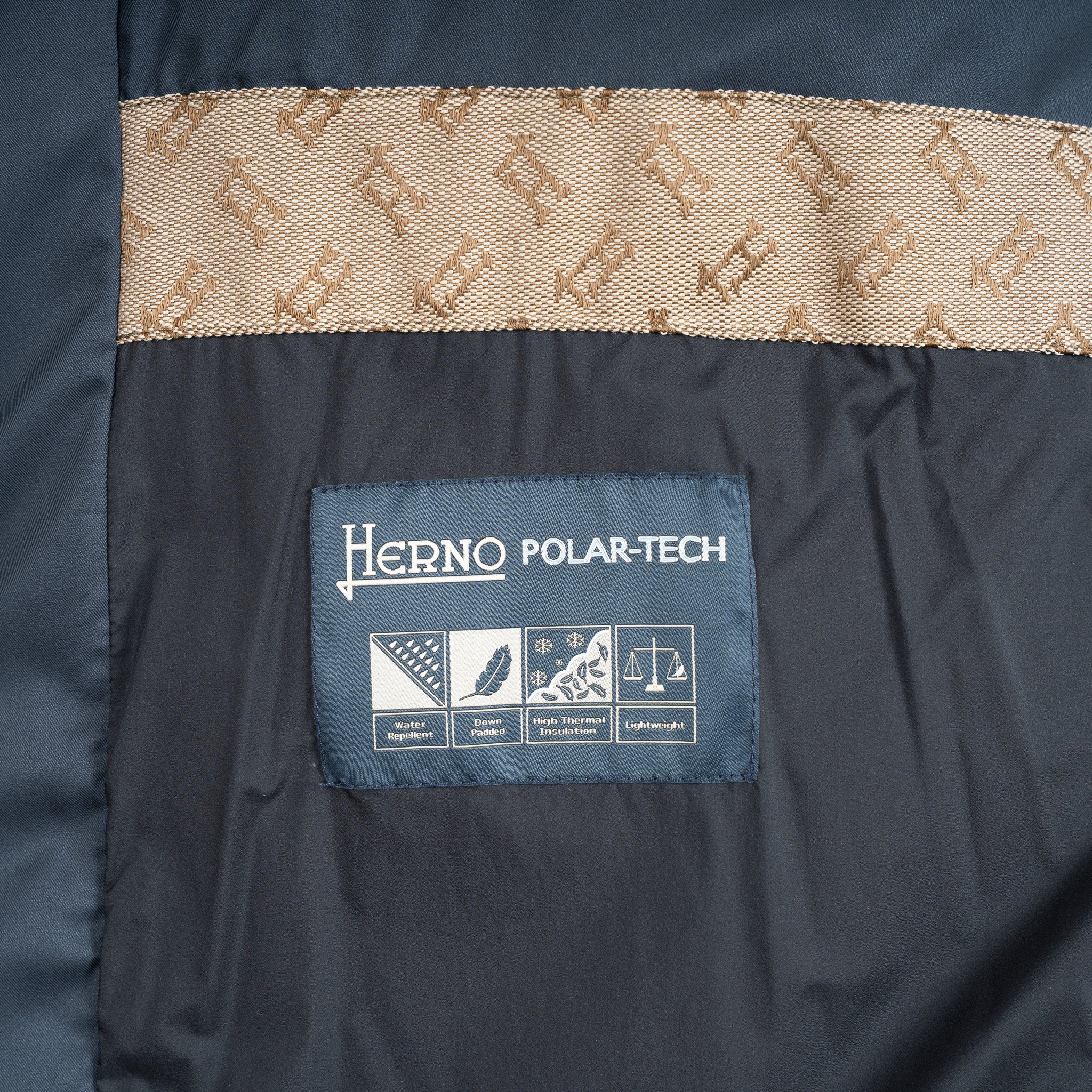 Herno Lange Donsjas Donkerblauw | Arendelle