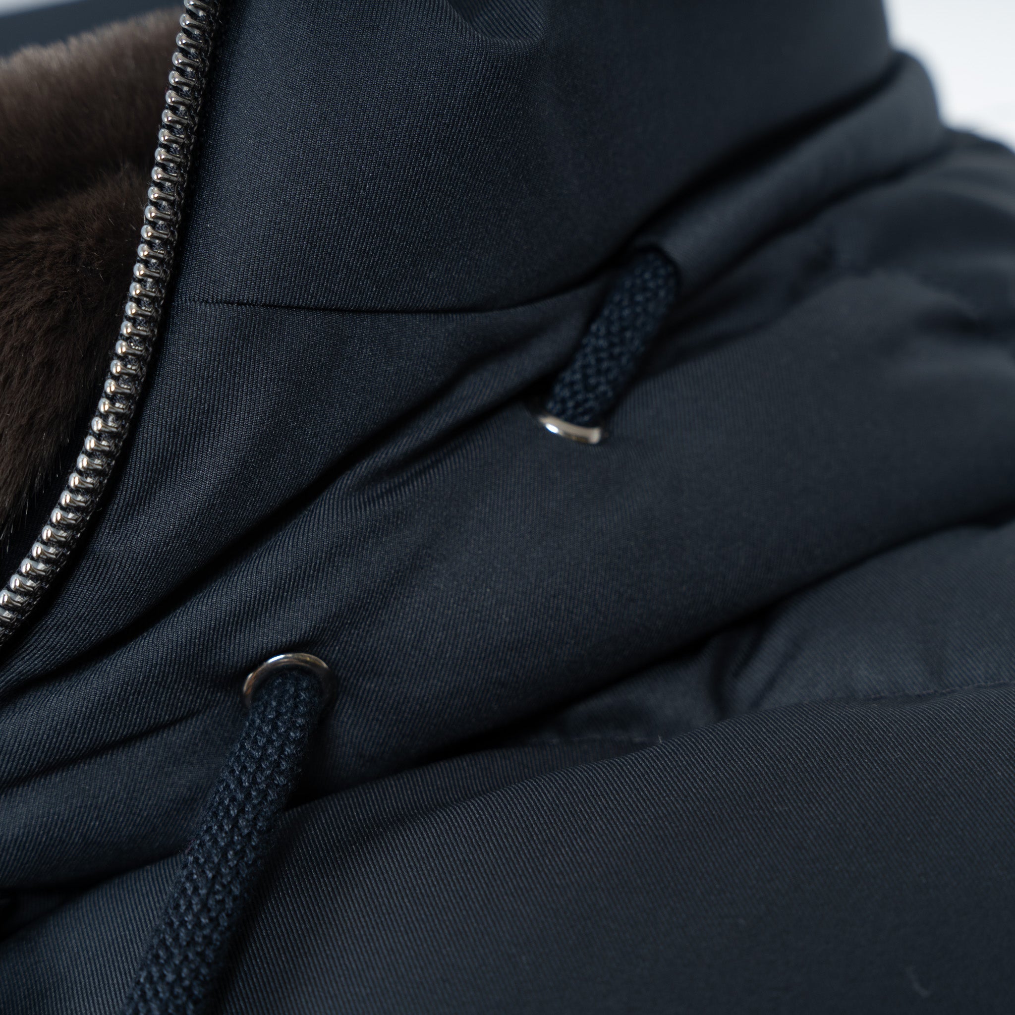 Herno Lange Donsjas Donkerblauw | Arendelle