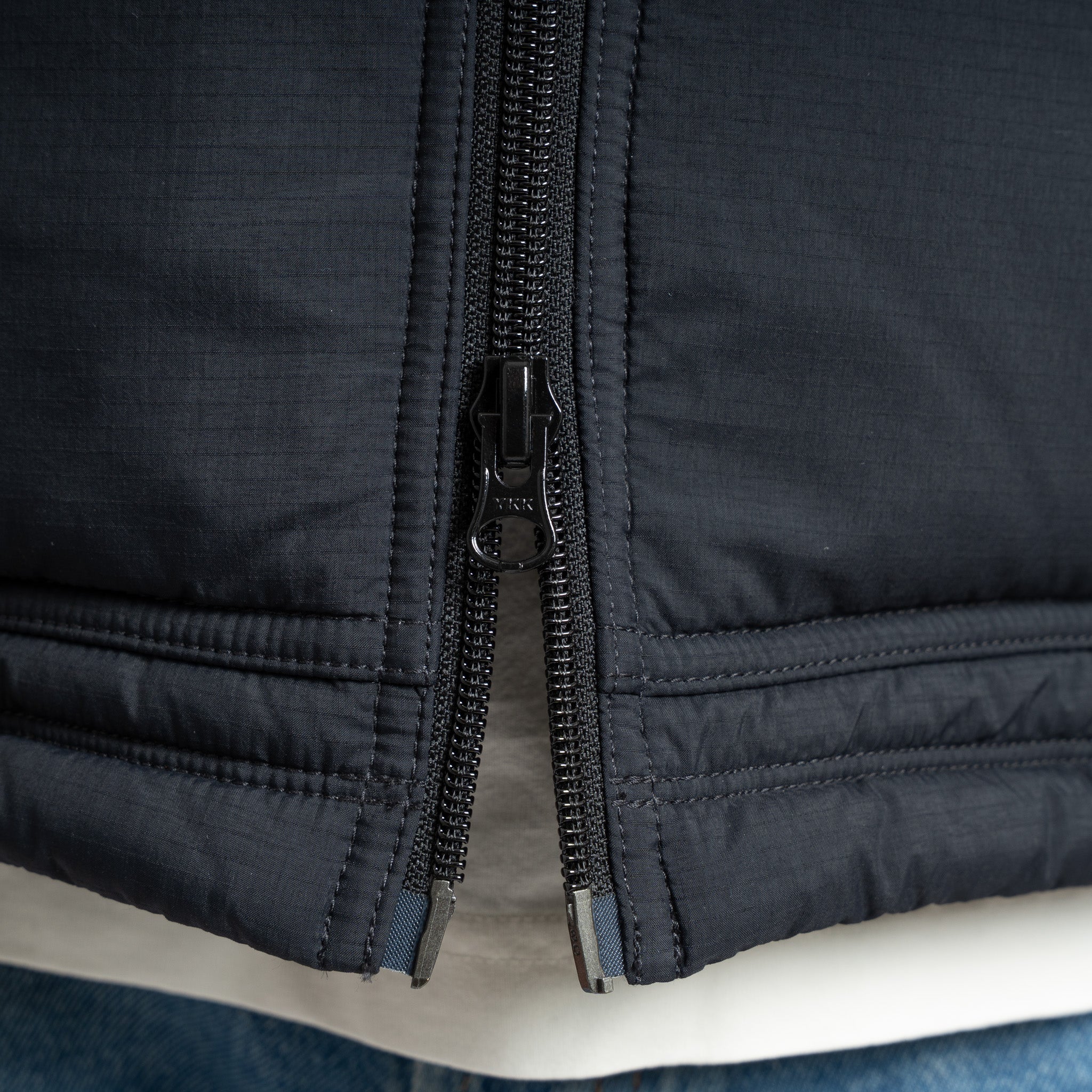 Stone Island Donsjas Zwart | Ripstop Cordura