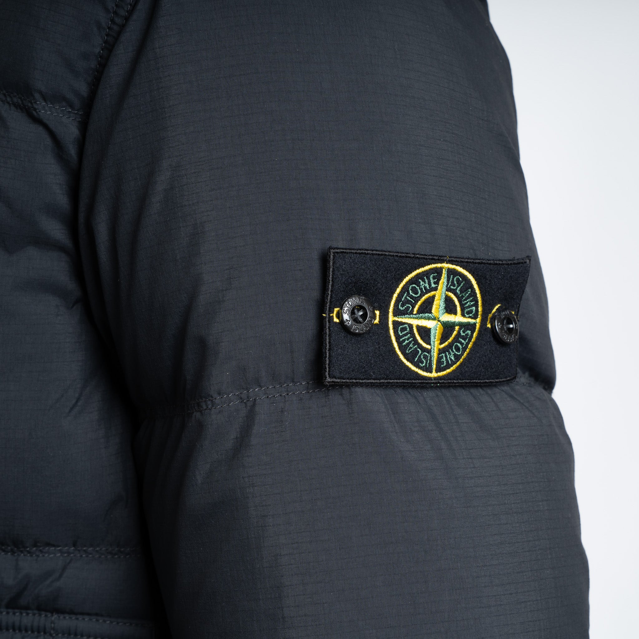Stone Island Donsjas Zwart | Ripstop Cordura