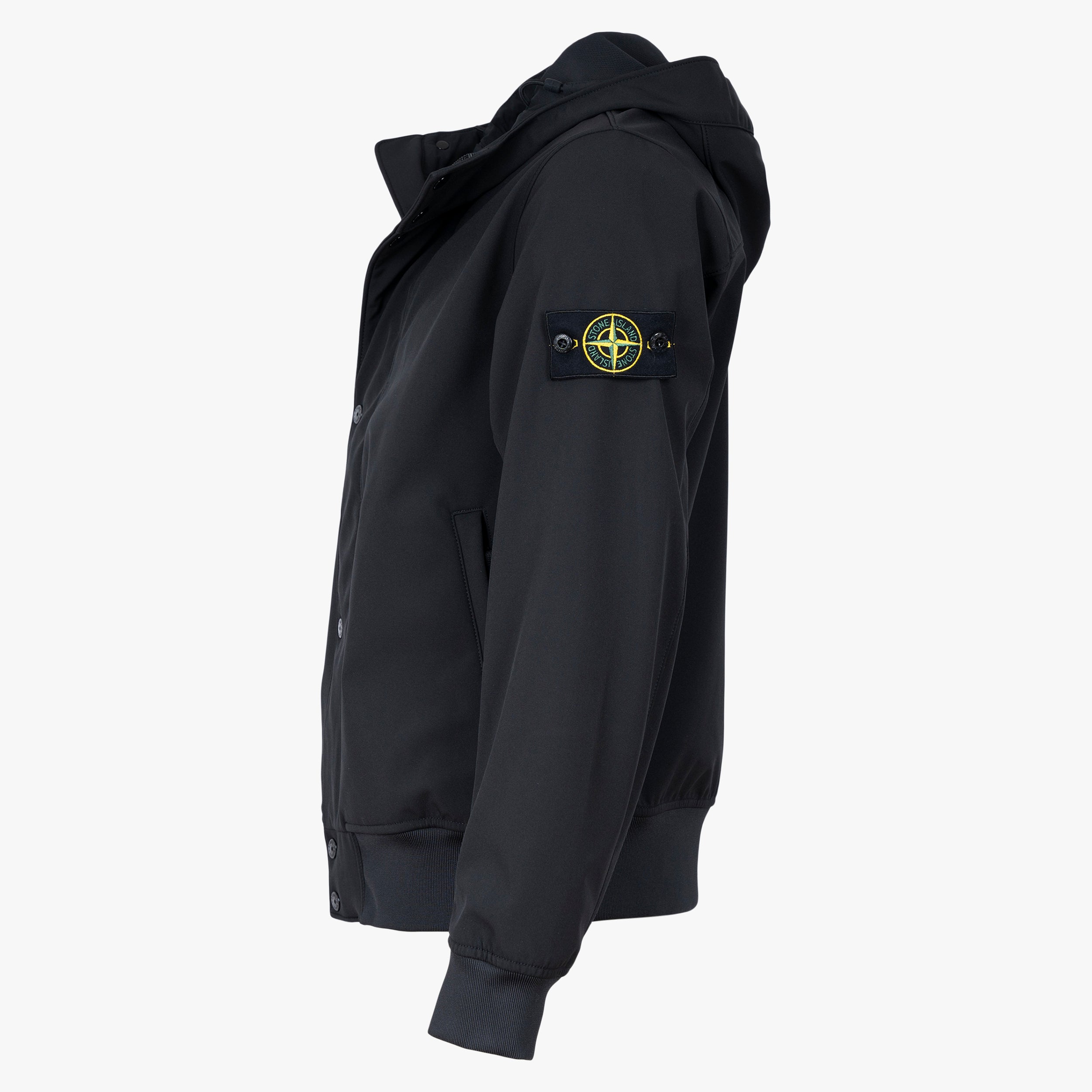 Stone Island Soft Shell Jas Zwart | Soft Shell-R