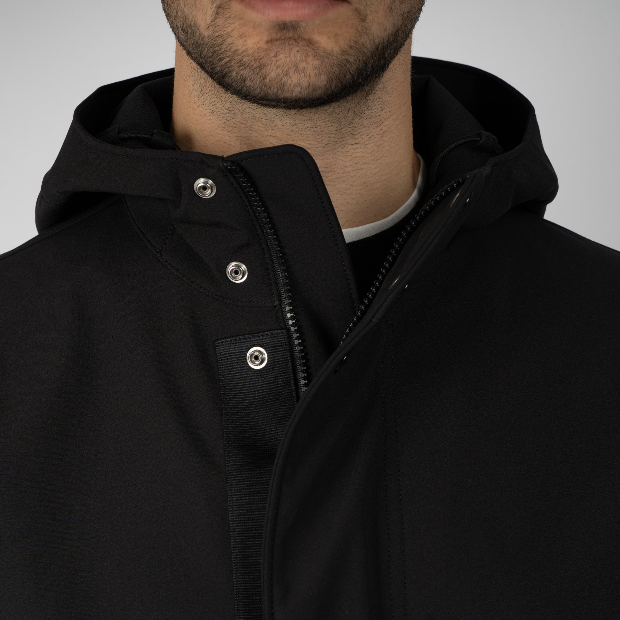 Stone Island Soft Shell Jas Zwart | Soft Shell-R