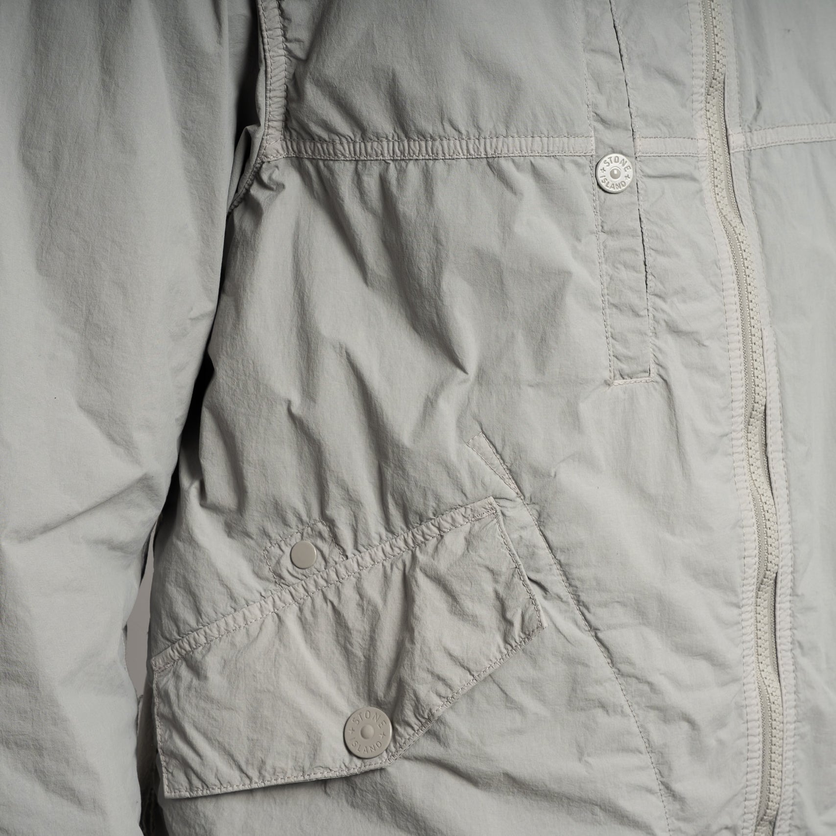 Stone Island Jack grijs | Ghost