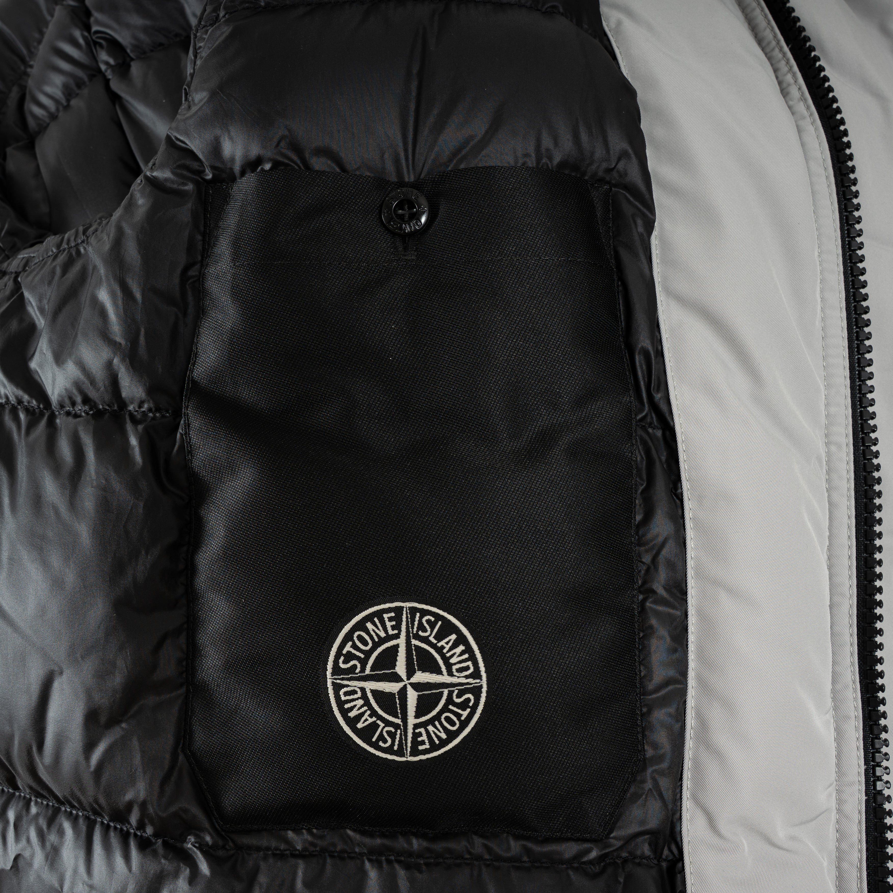 Stone Island Parka Grijs | Micro Twill
