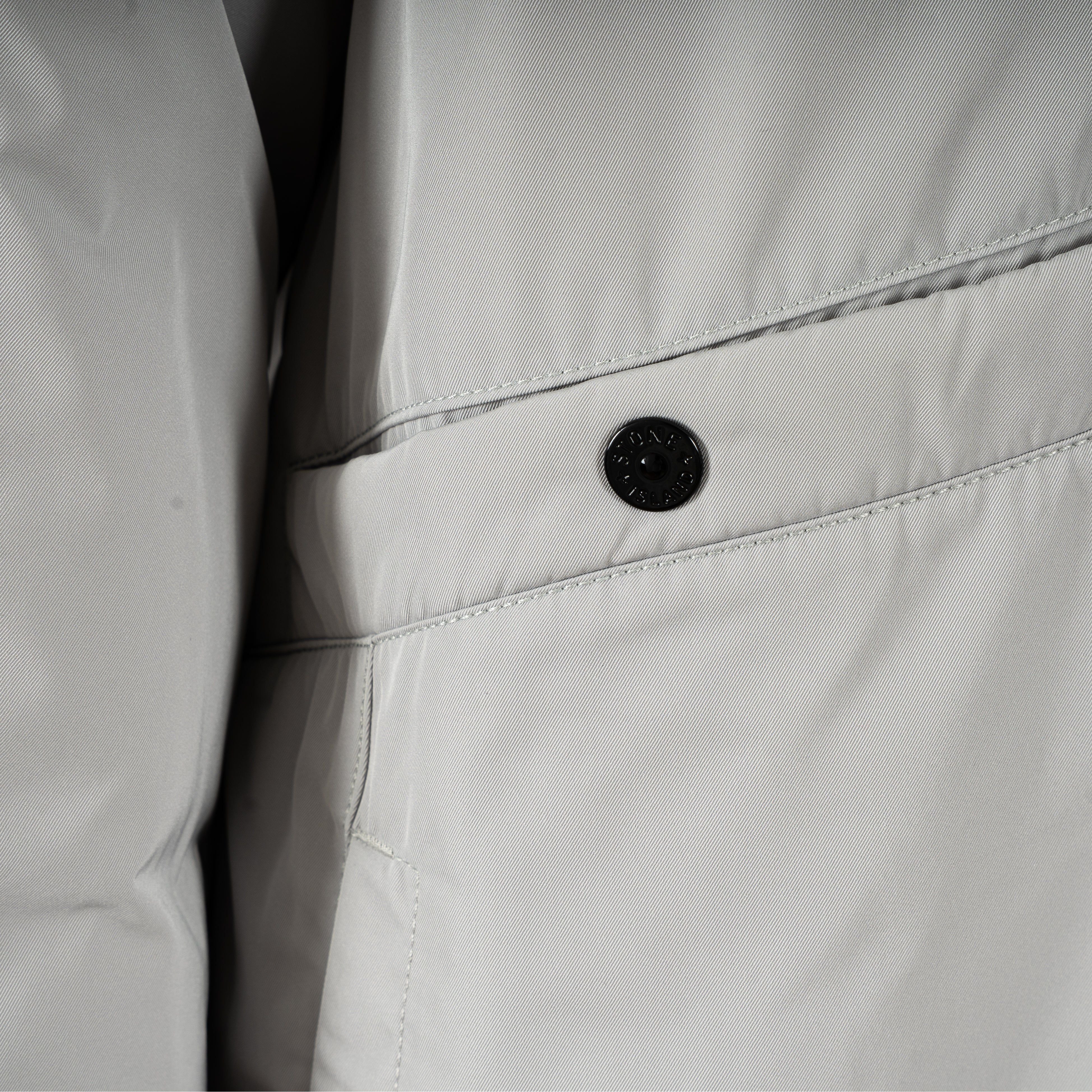 Stone Island Parka Grijs | Micro Twill