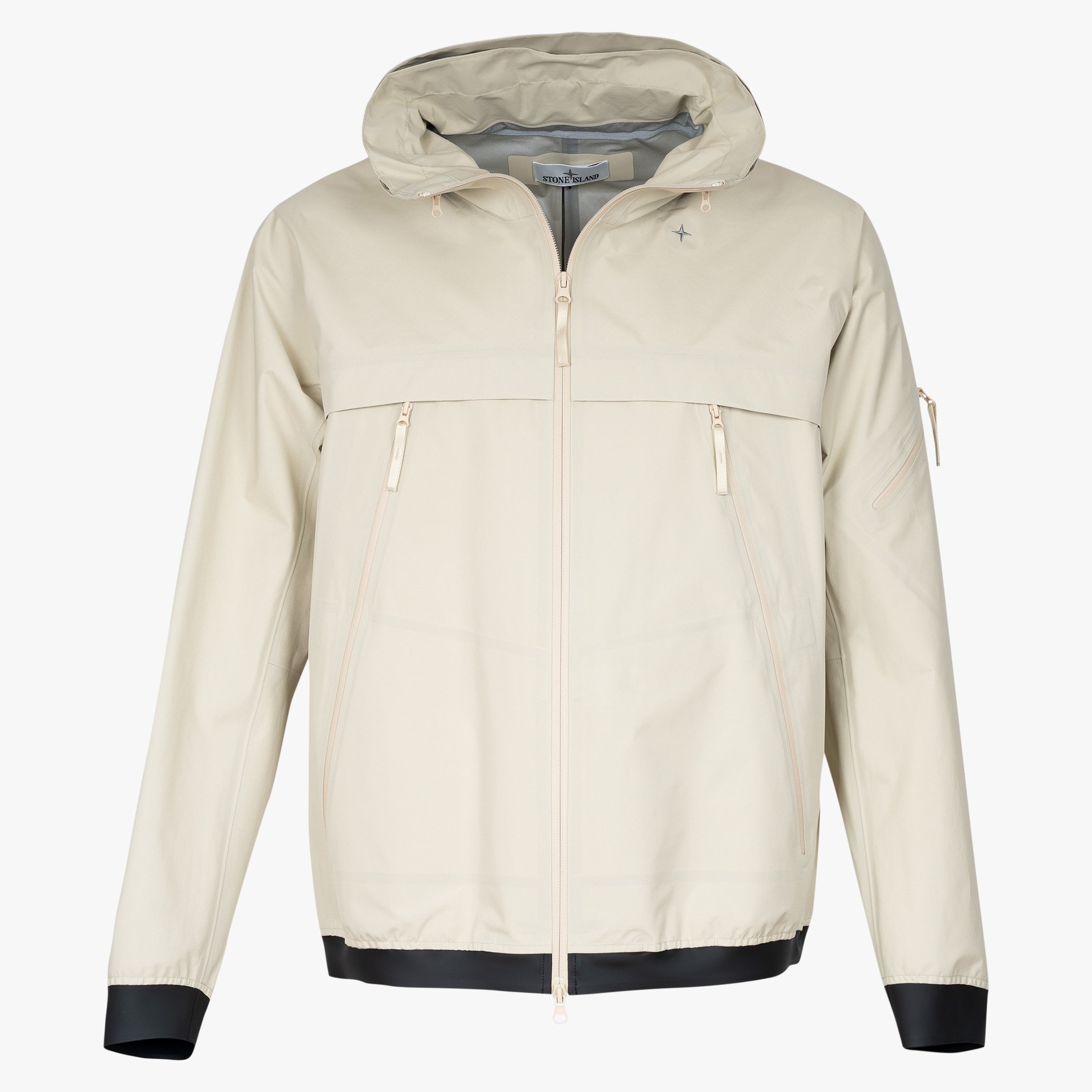 Stone Island Waterproof Jack Beige | Stellina GORE-TEX