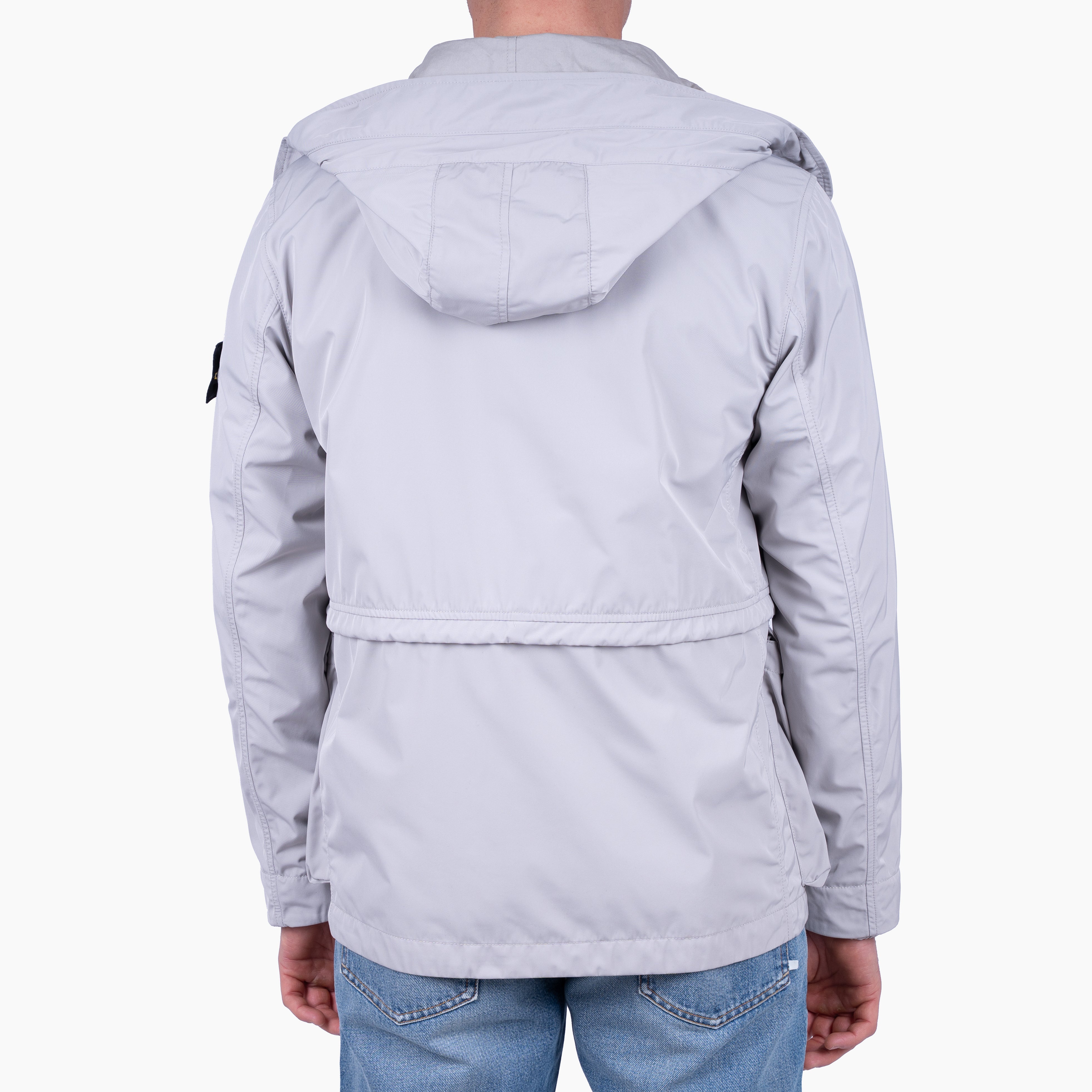 Stone Island Parka Grijs | Micro Twill