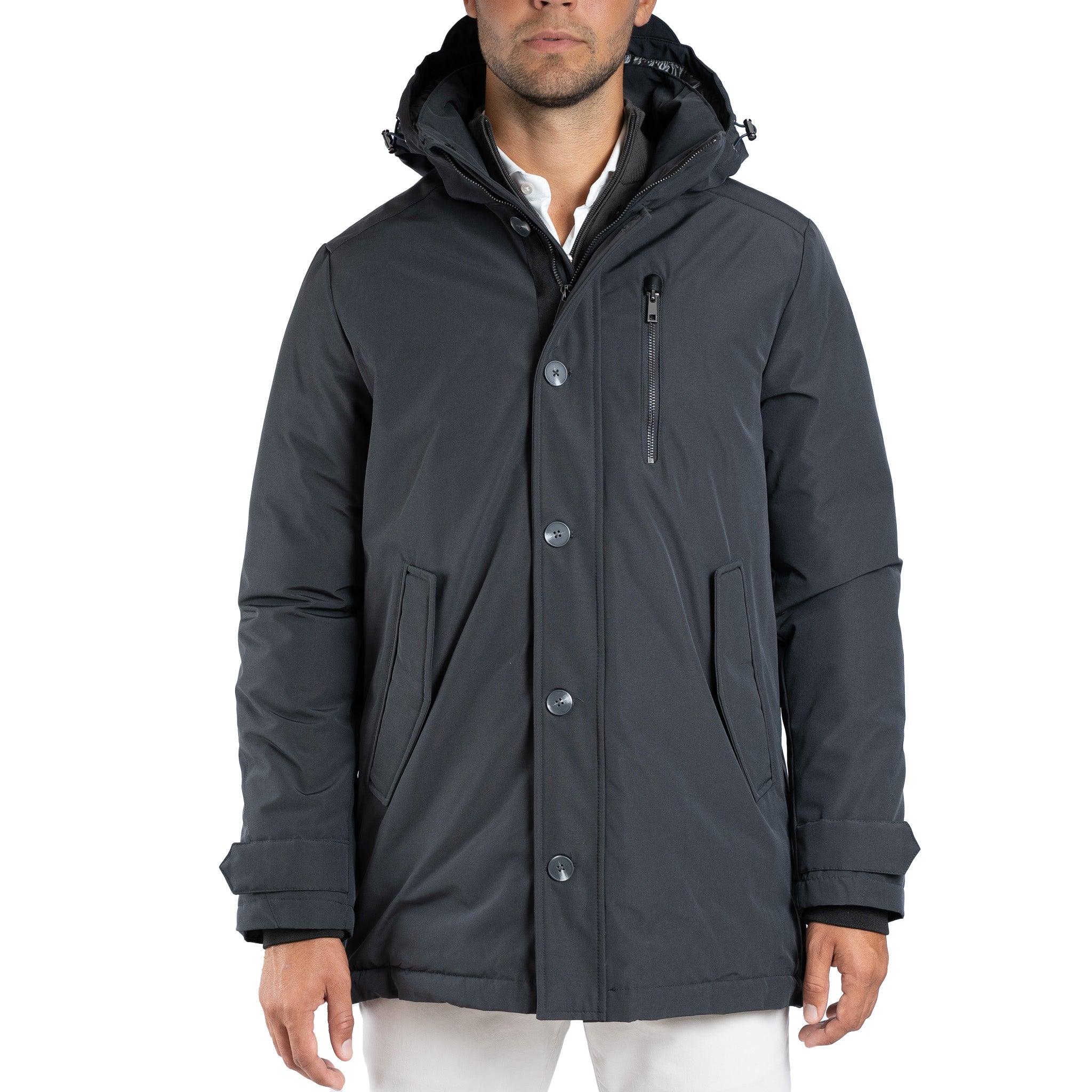 SEVEN DIALS Parka Grijs | Zeke