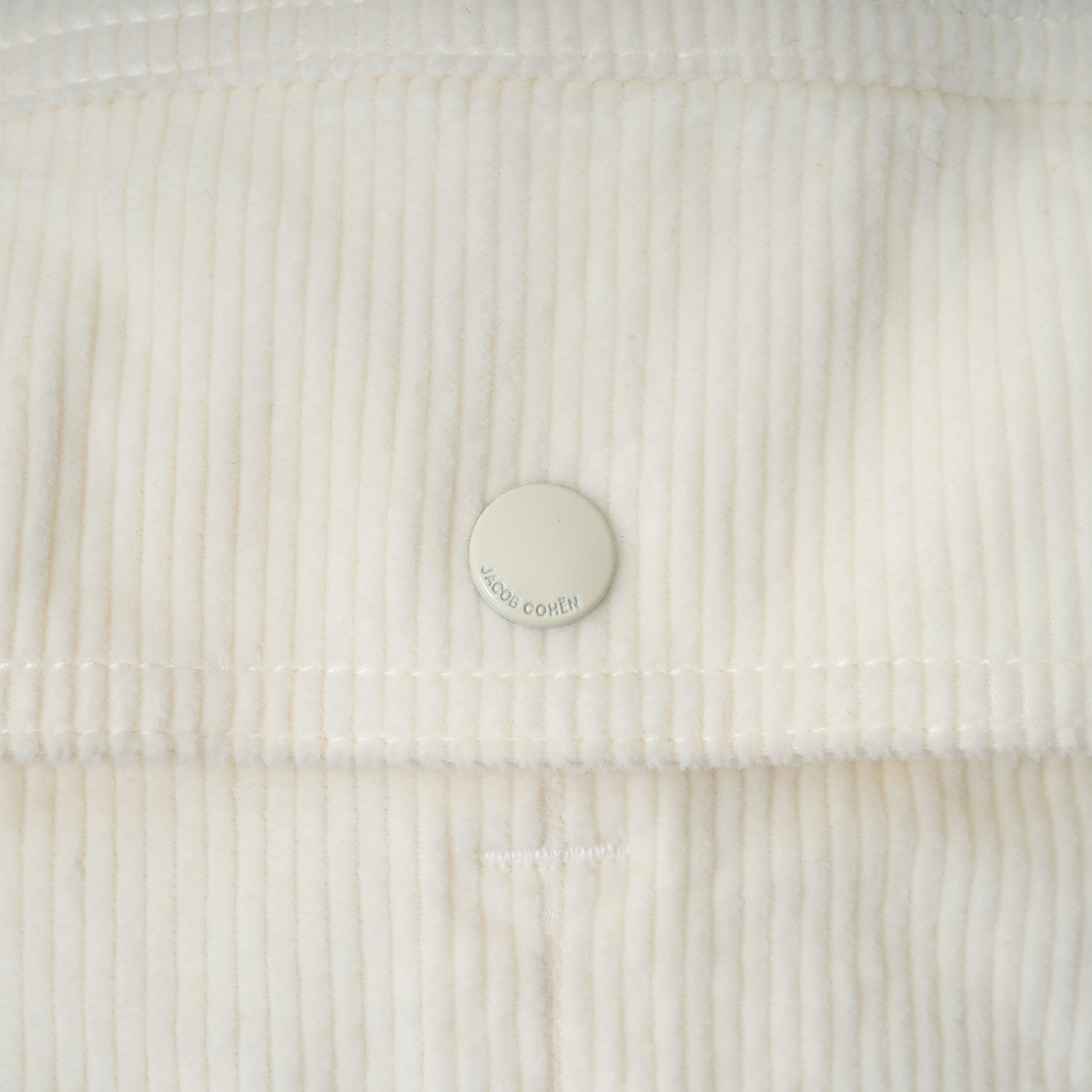 Jacob Cohen Overshirt Jack Corduroy Crème | Apres