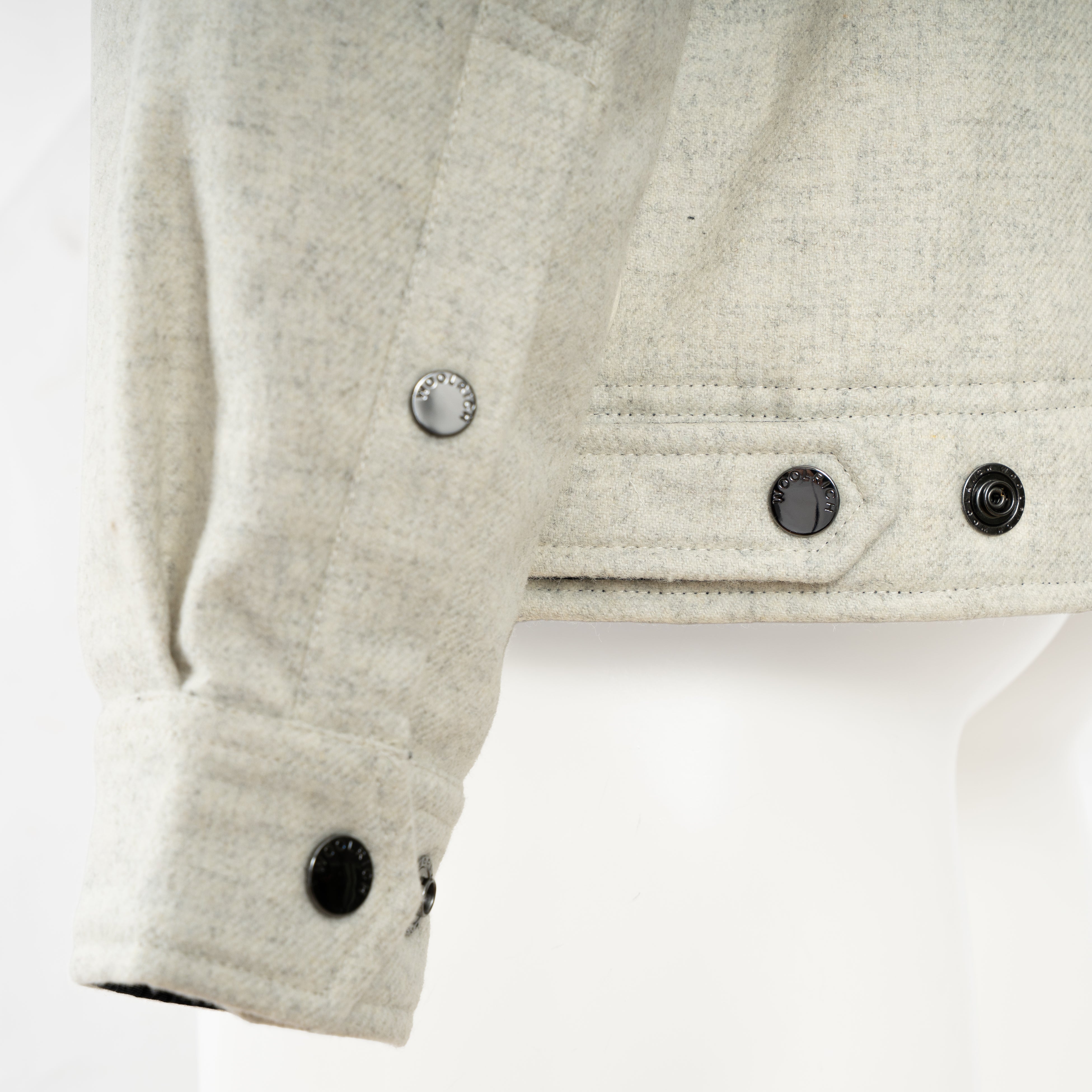 Woolrich Overshirt Creme | Keating