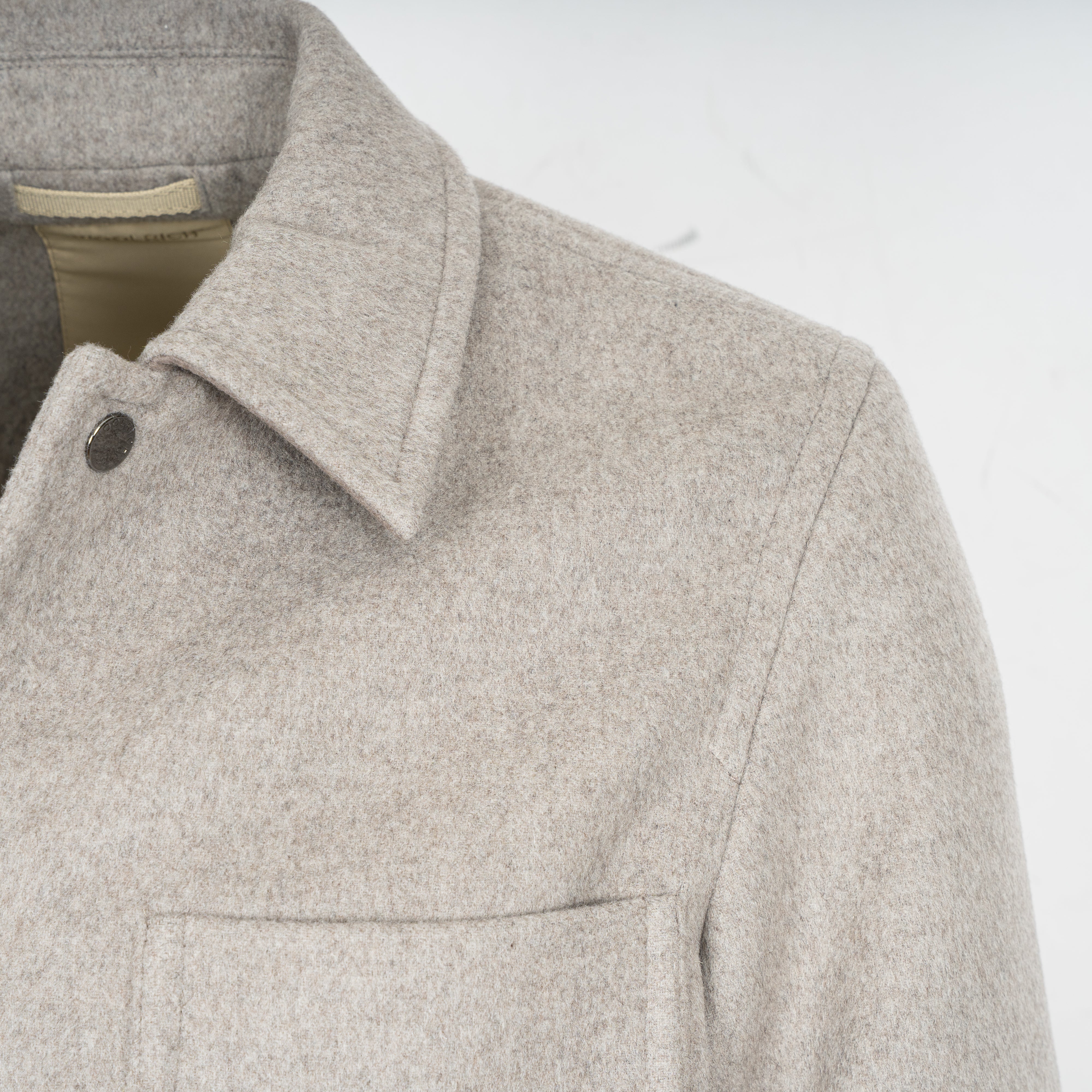 Woolrich Overshirt Taupe | Chore