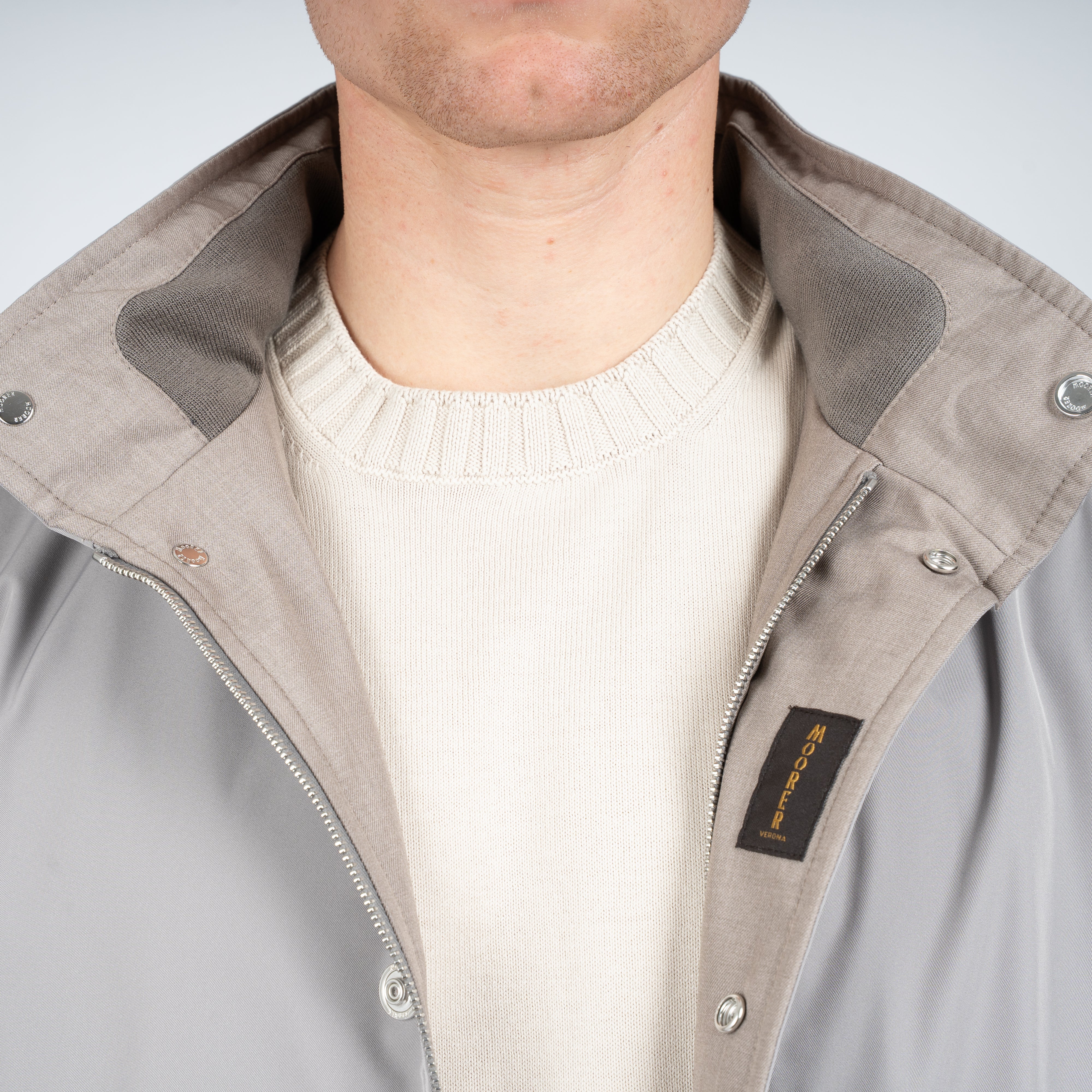 Moorer Field Jacket Beige | Sten-AT