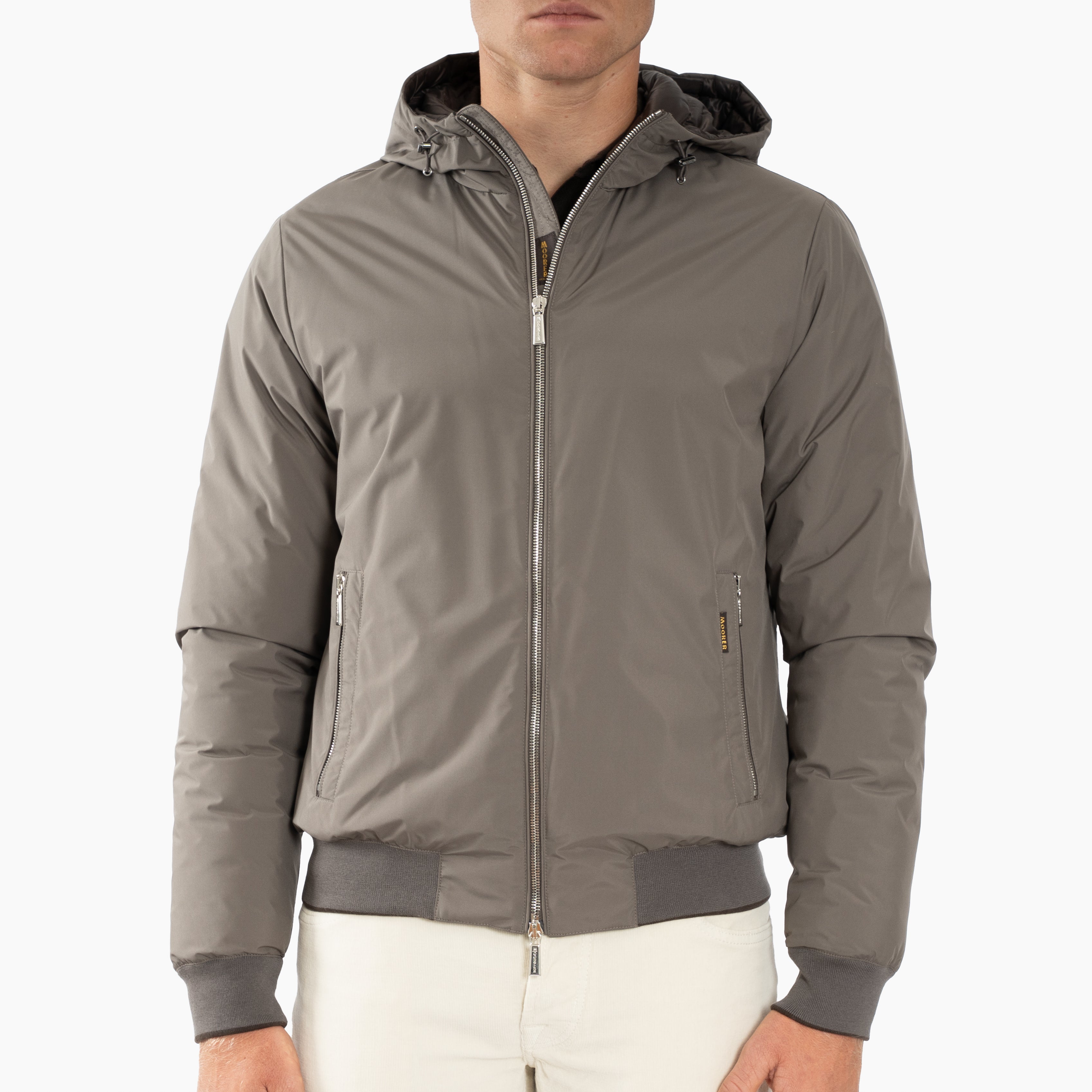 Moorer Bomberjack Taupe | Oniro-STP