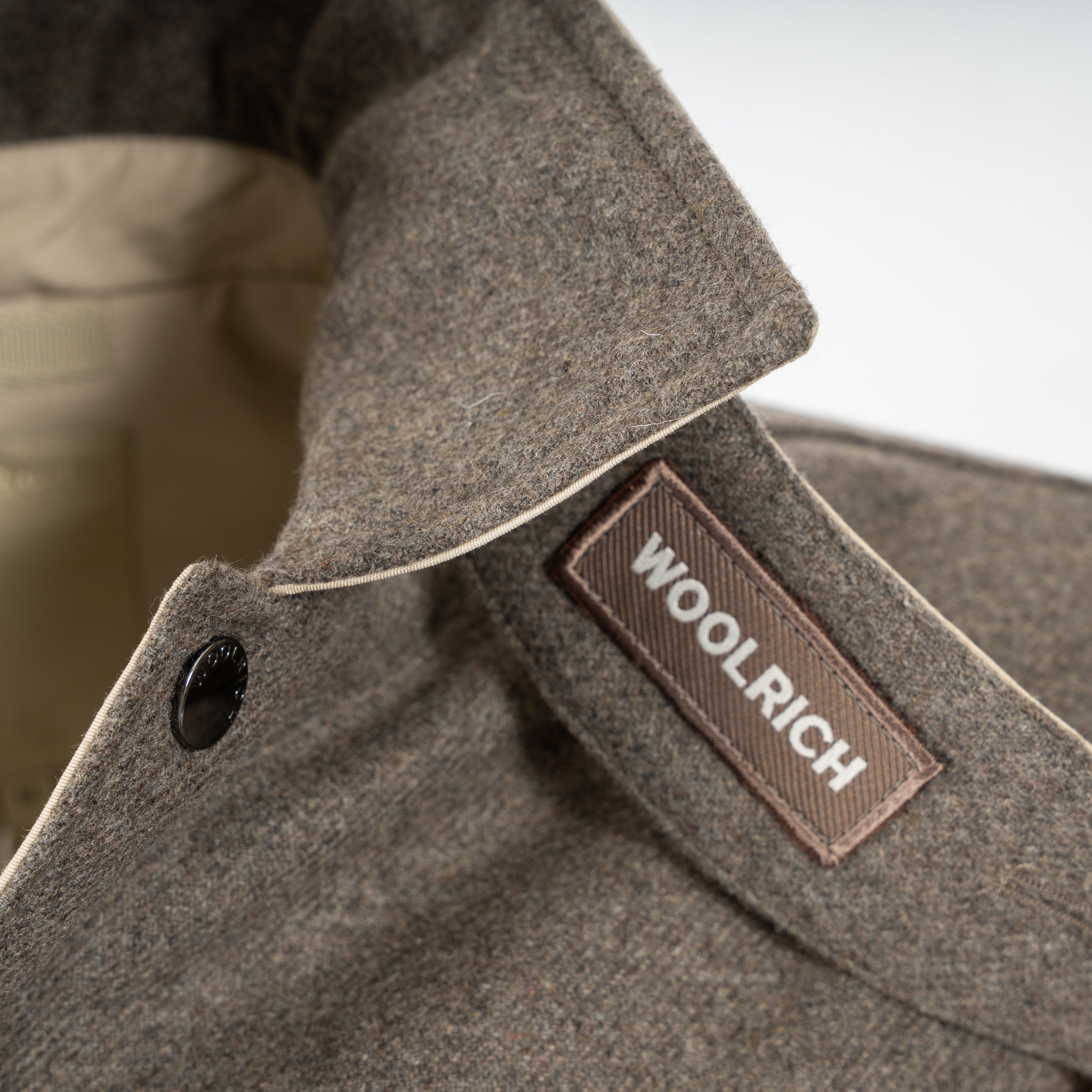 Woolrich Overshirt Bruin | Keating