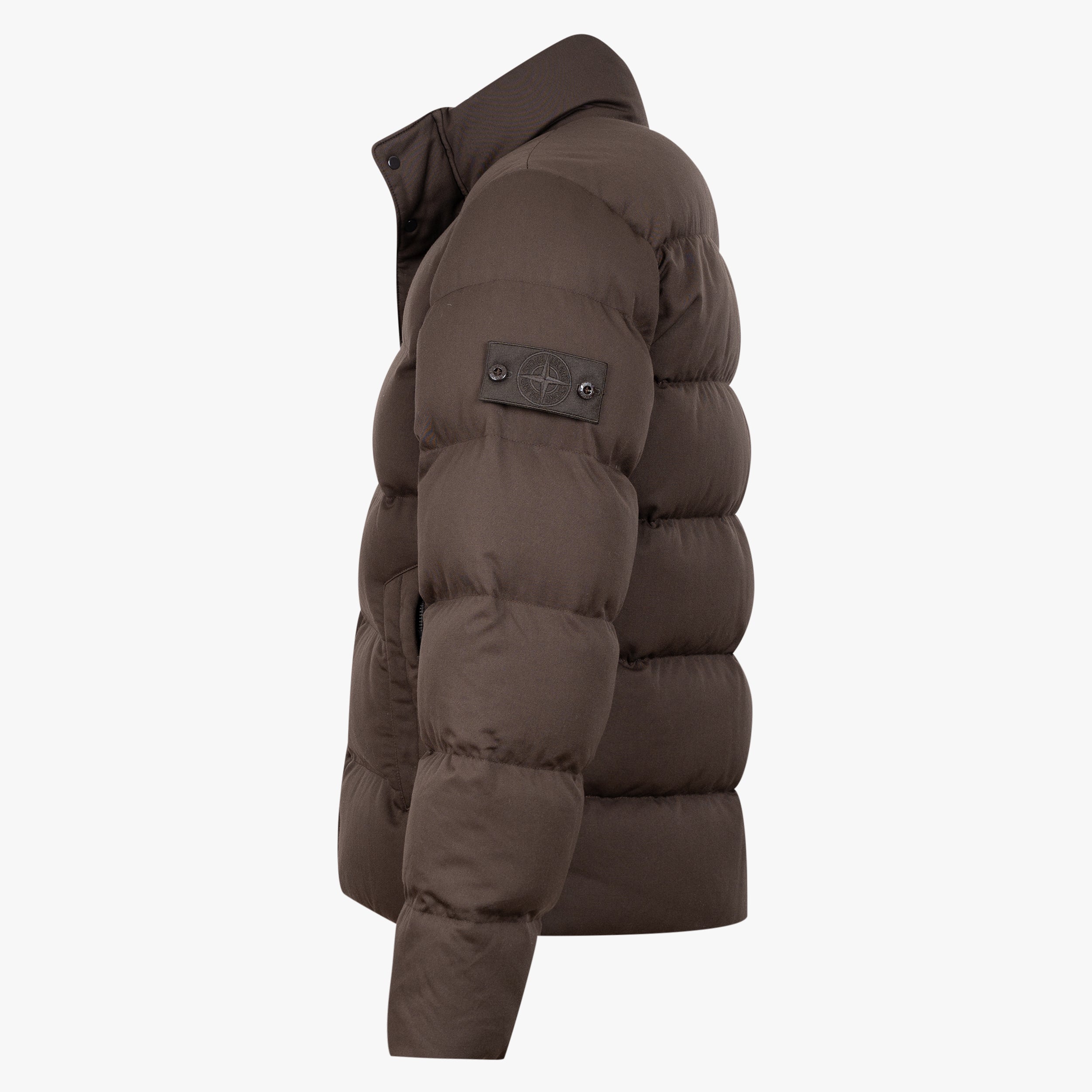 Stone Island Donsjas Bruin | Ghost