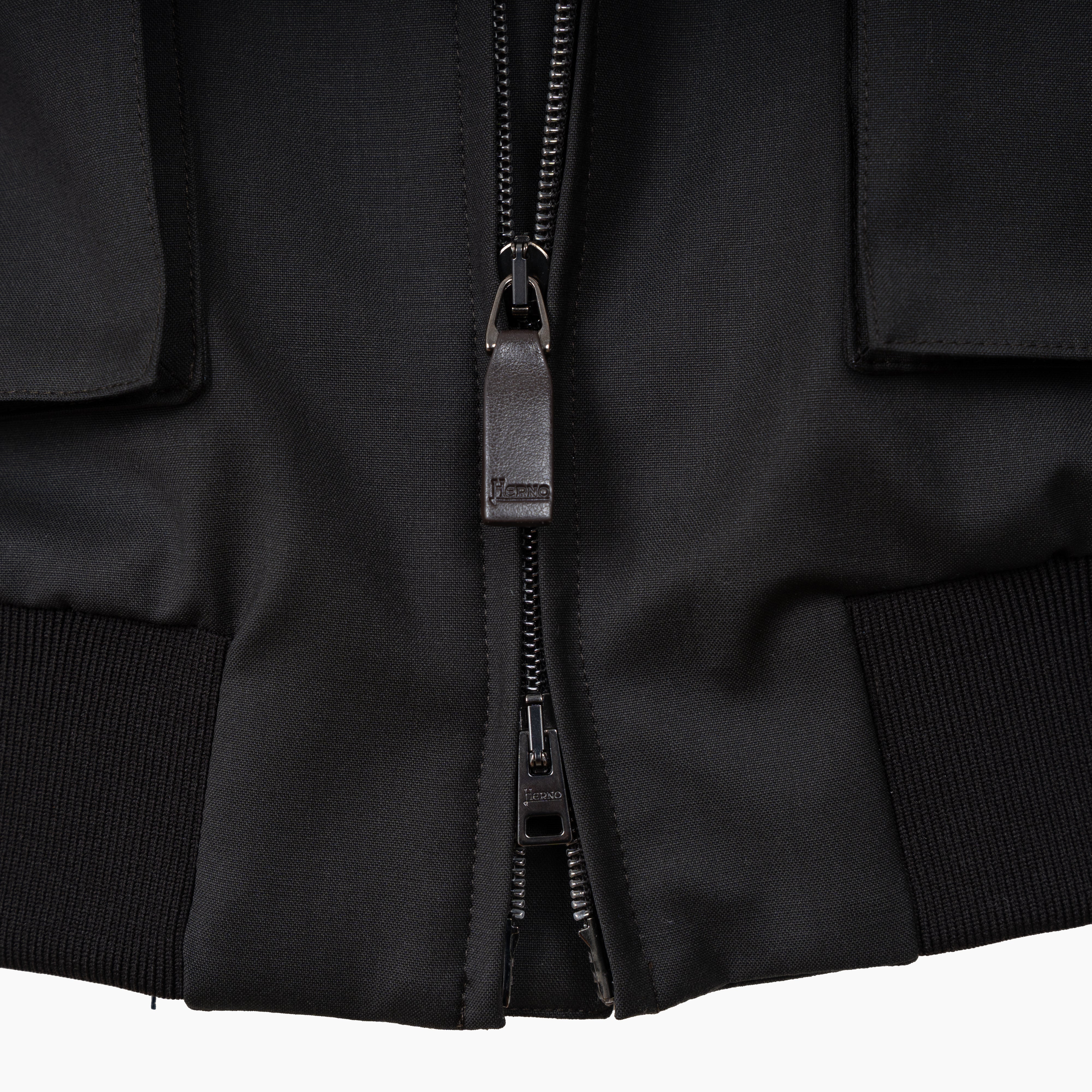 Herno Bomberjack Bruin | Loro Piana Storm System®