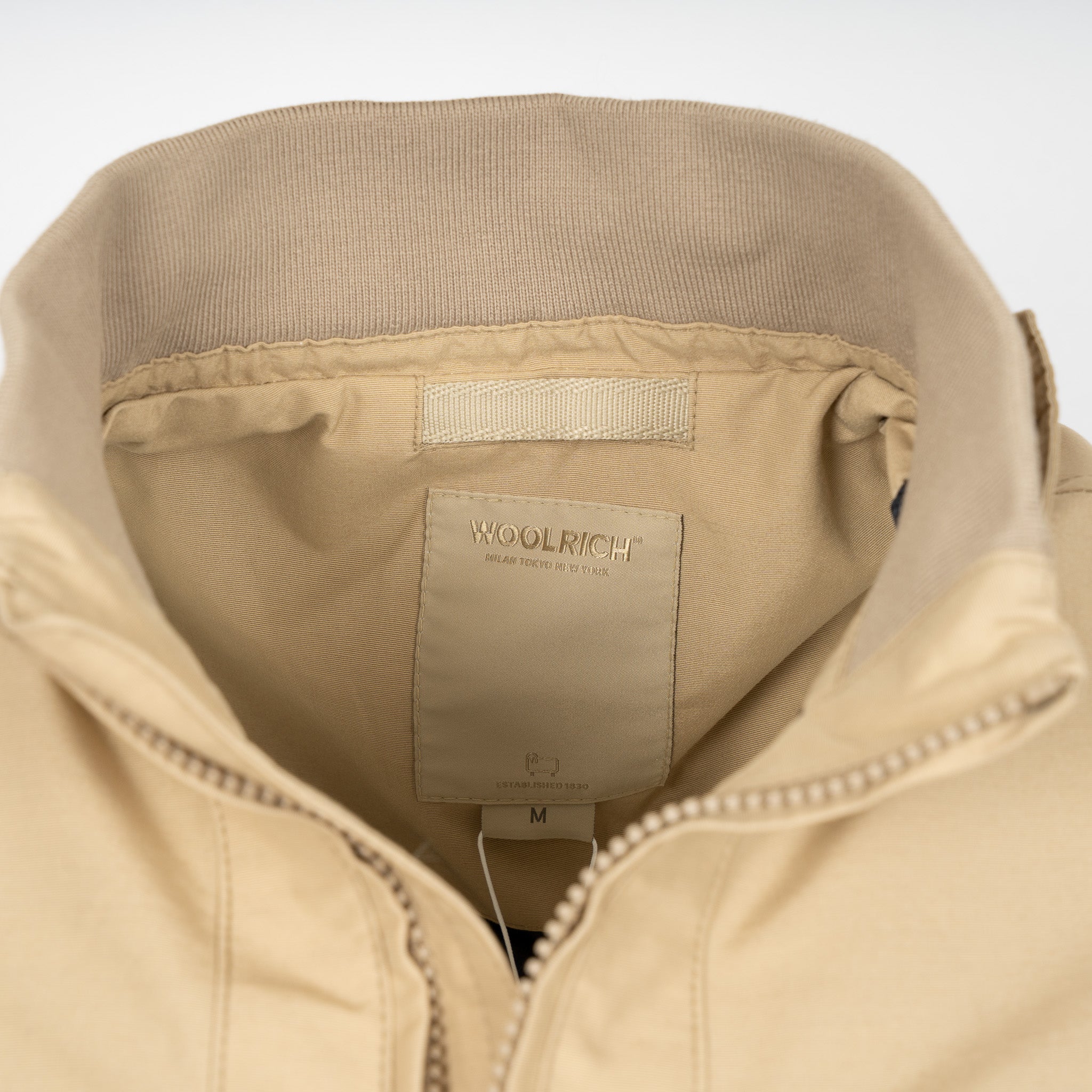 Woolrich Bomberjack Beige | Lewis