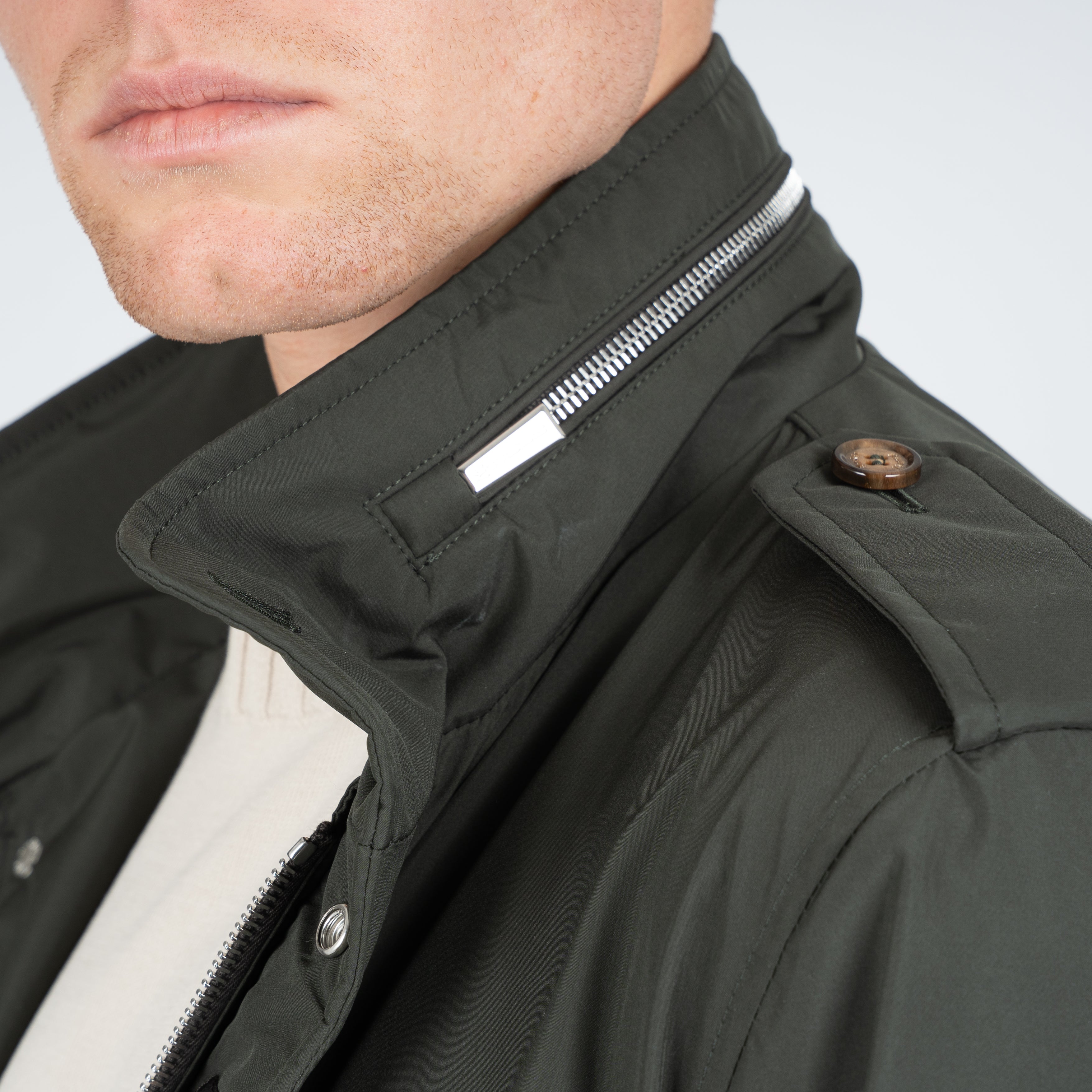 Moorer Field Jacket Groen | Denver-STP