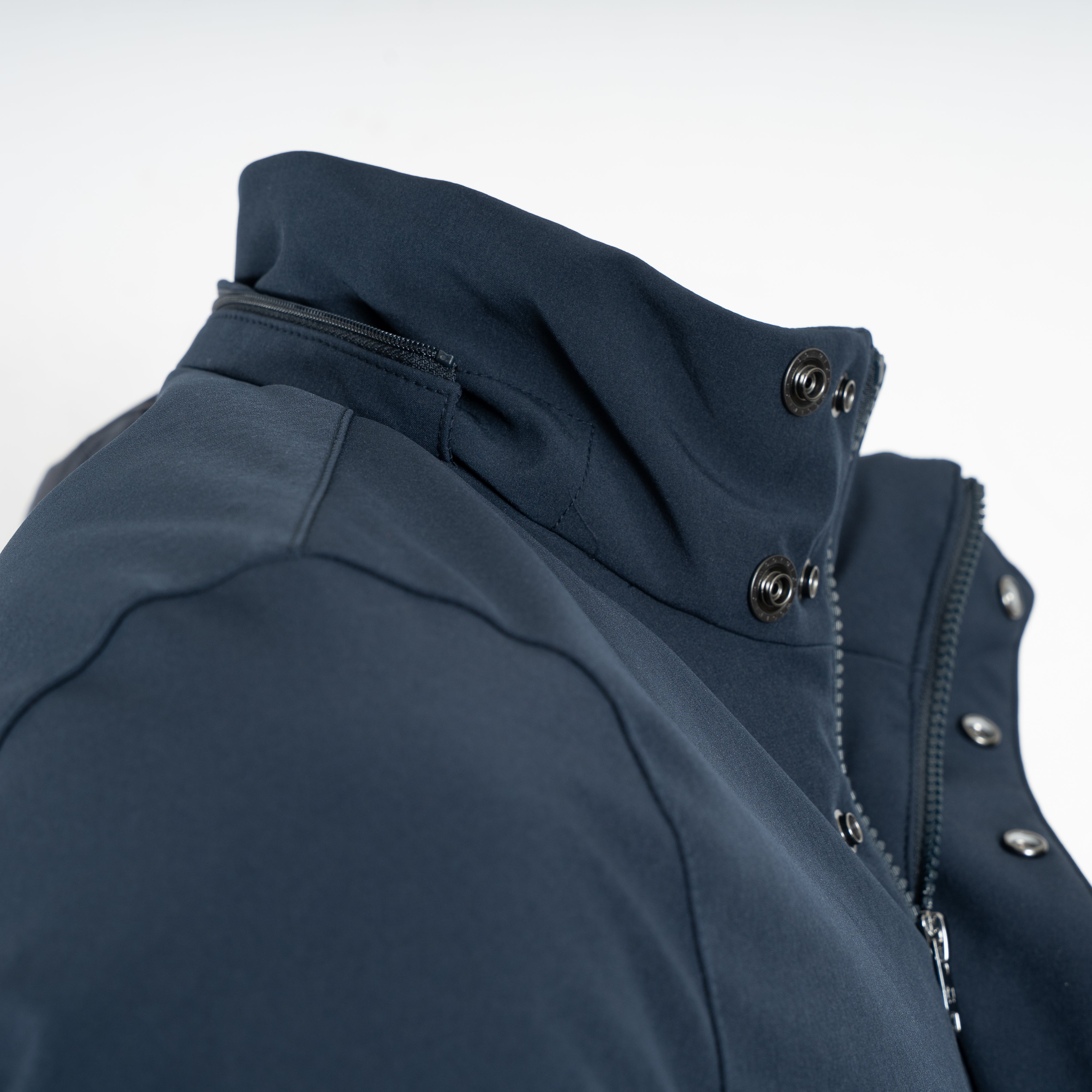 Woolrich Mantel Donkerblauw | Soft Shell Barrow Mac Coat