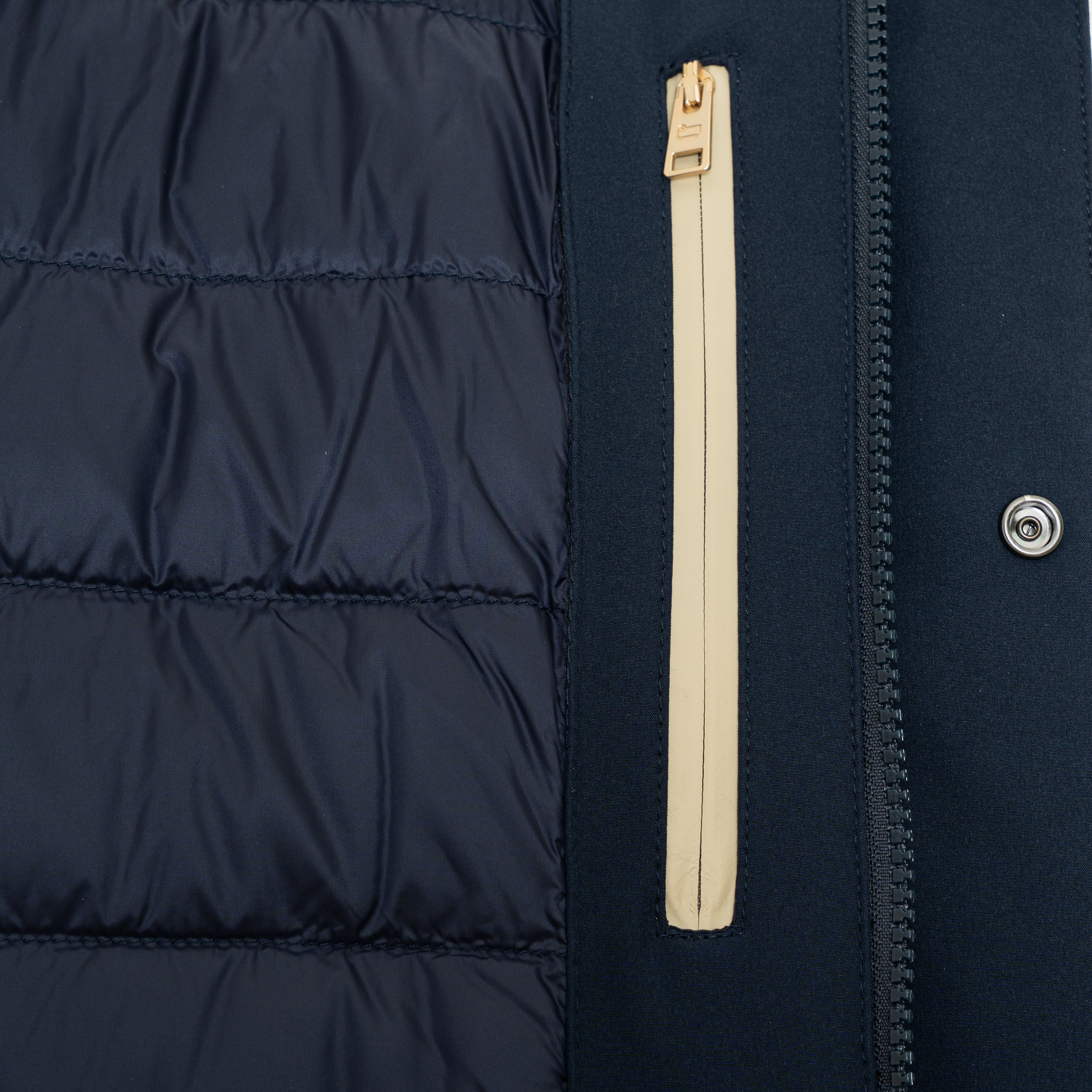 Woolrich Mantel Donkerblauw | Soft Shell Barrow Mac Coat
