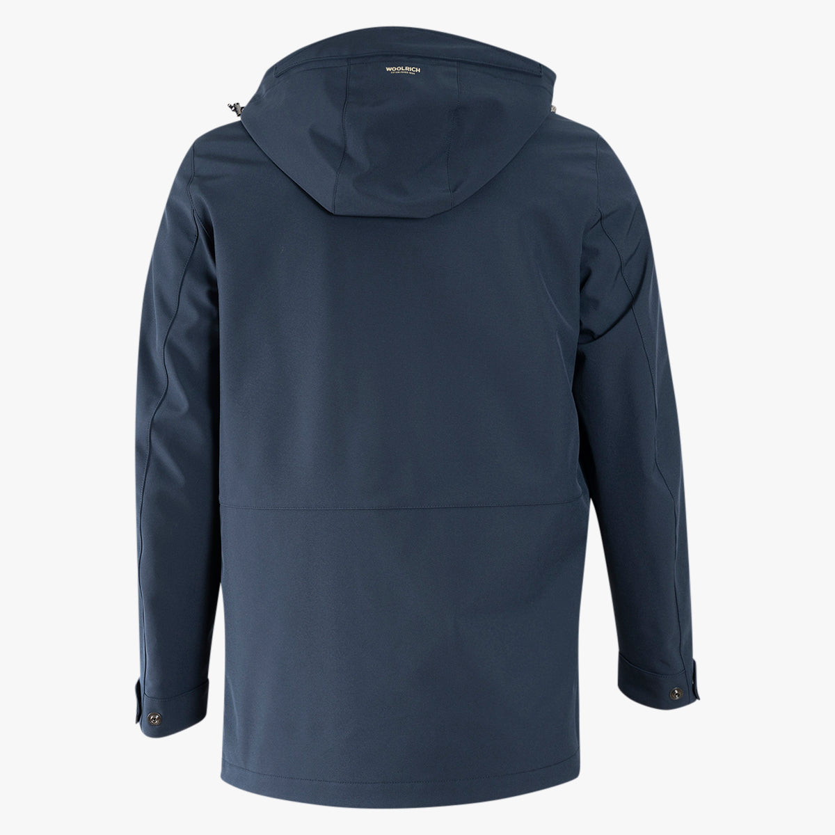 Woolrich Mantel Donkerblauw | Soft Shell Barrow Mac Coat