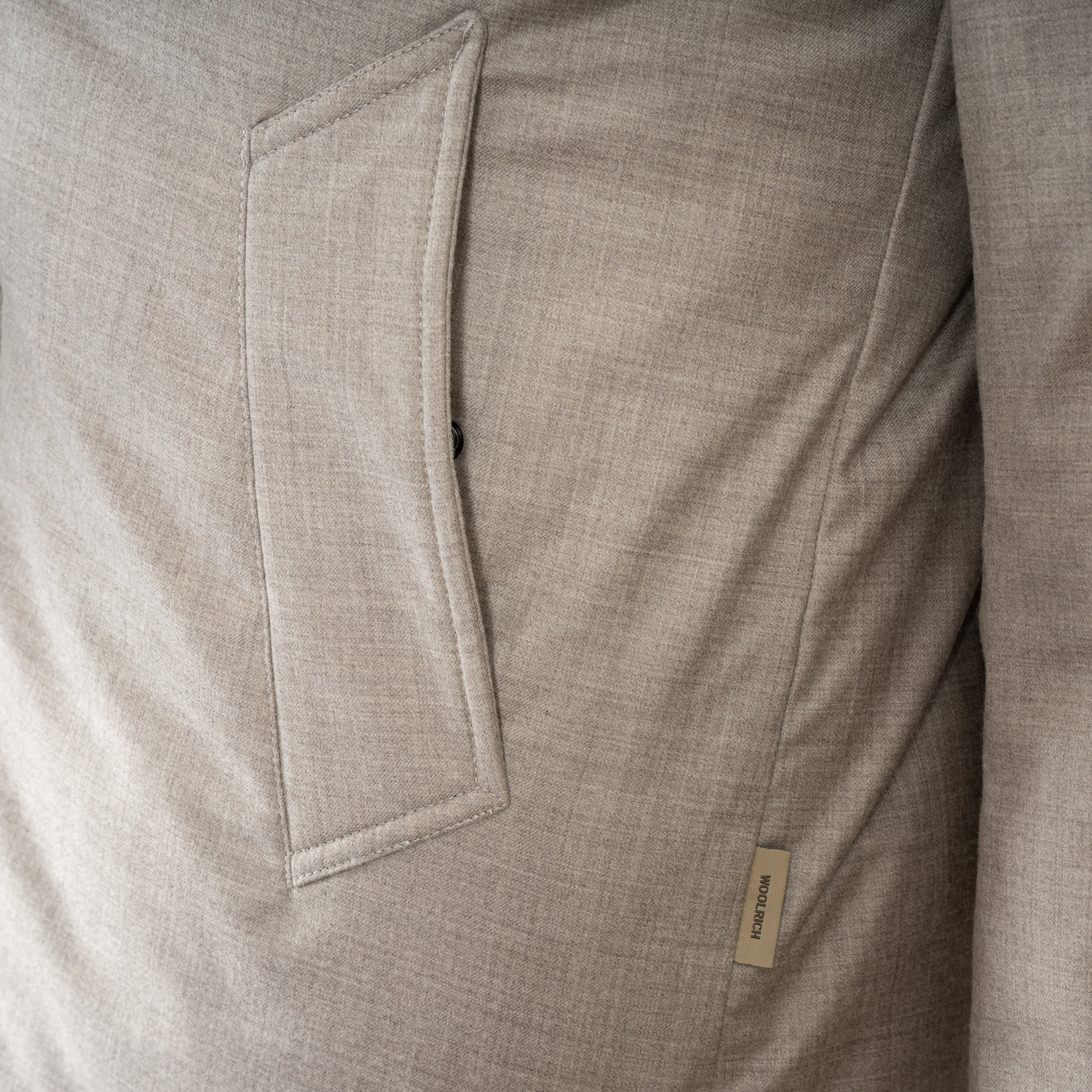 Woolrich Parka Beige | Loro Piana Storm System