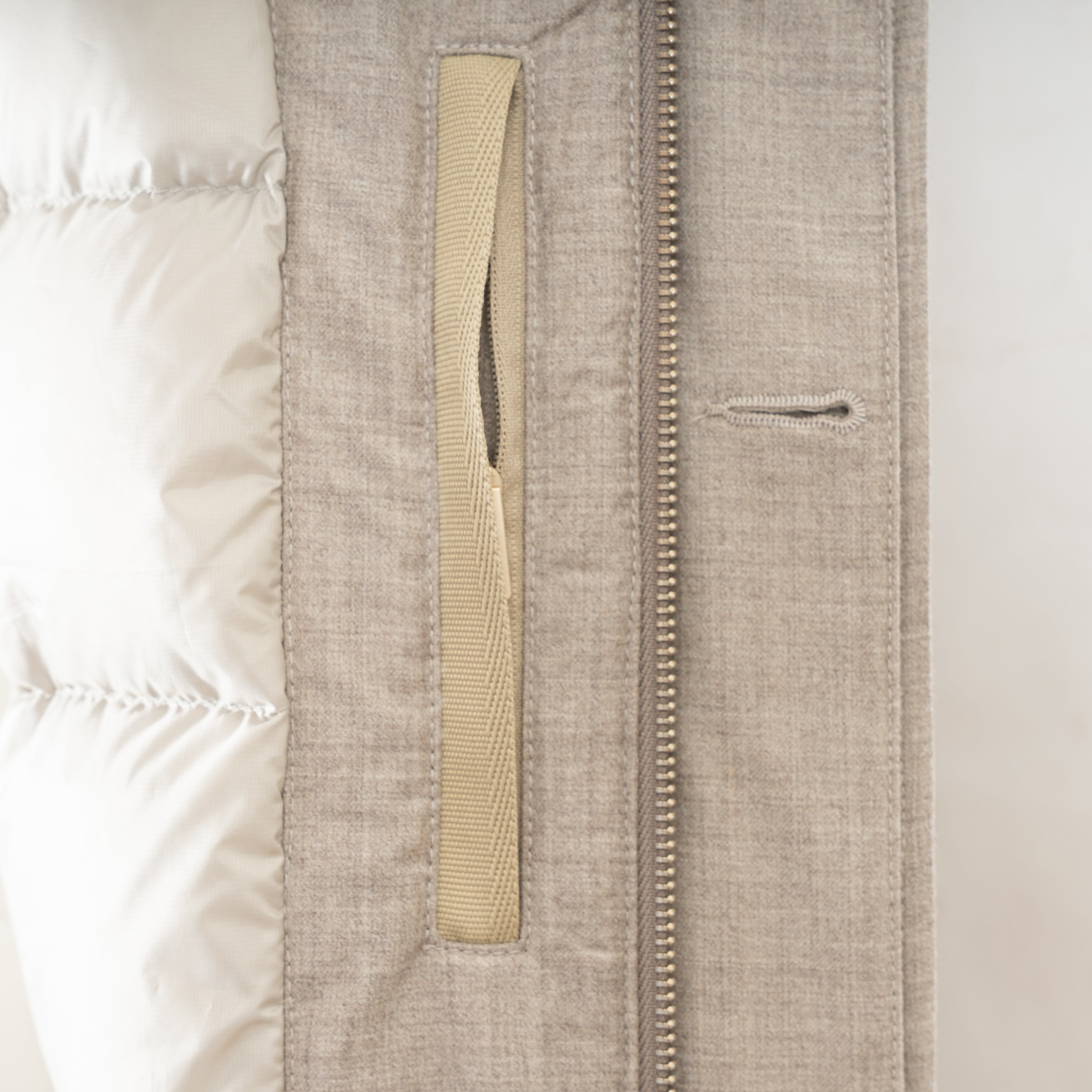 Woolrich Parka Beige | Loro Piana Storm System