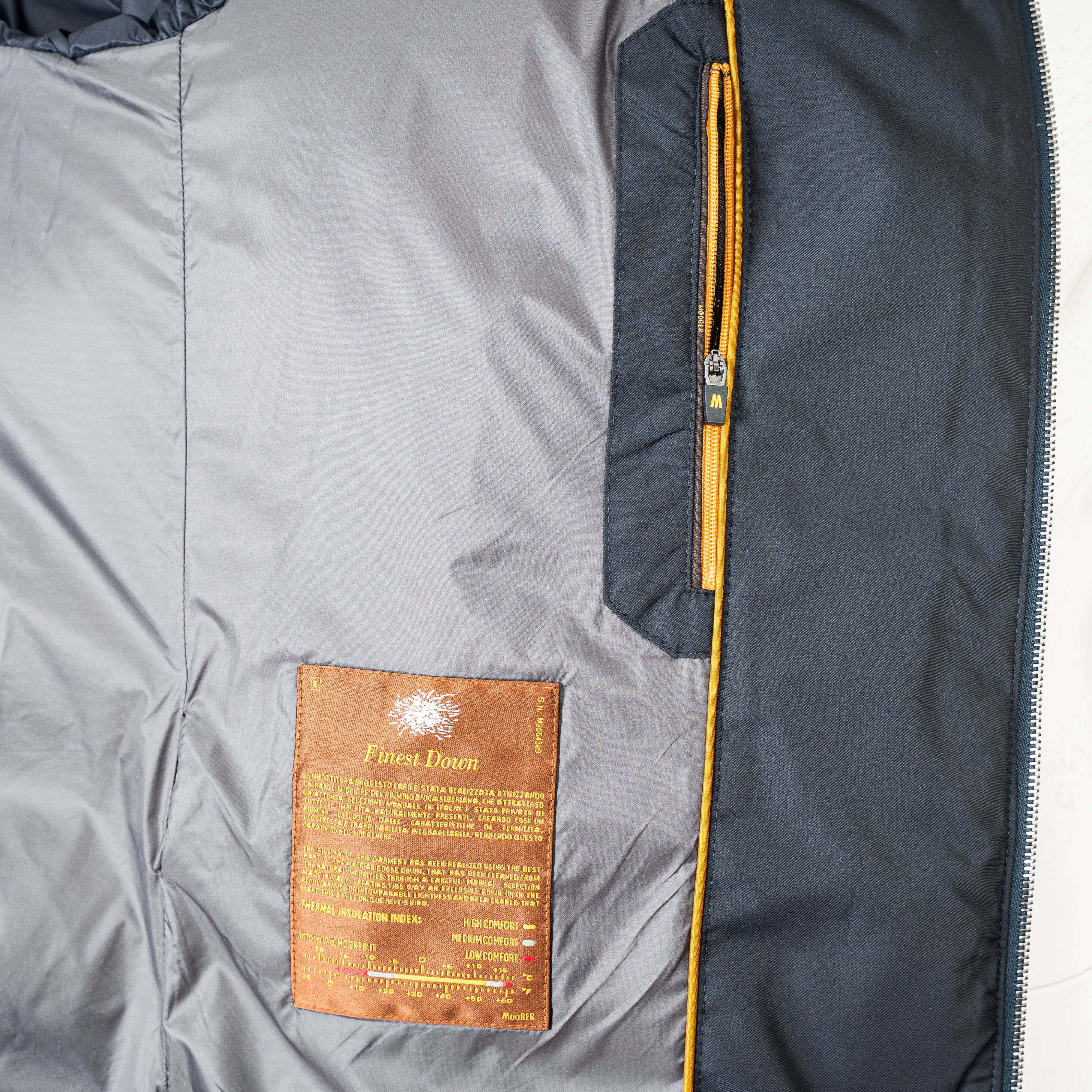 Moorer Donsjack Blauw | Allori LSM