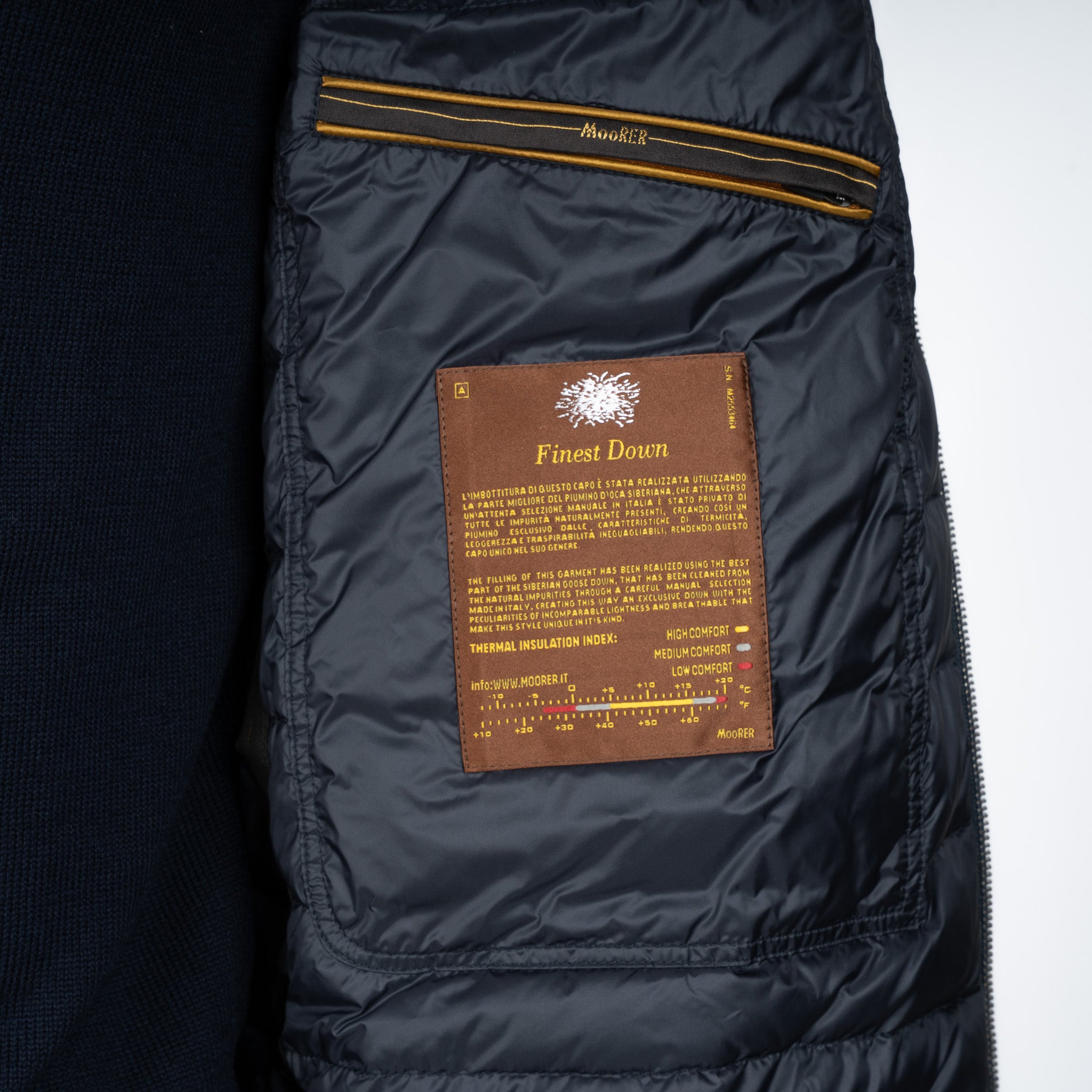 Moorer Bomberjack Blauw | Oniro-STP