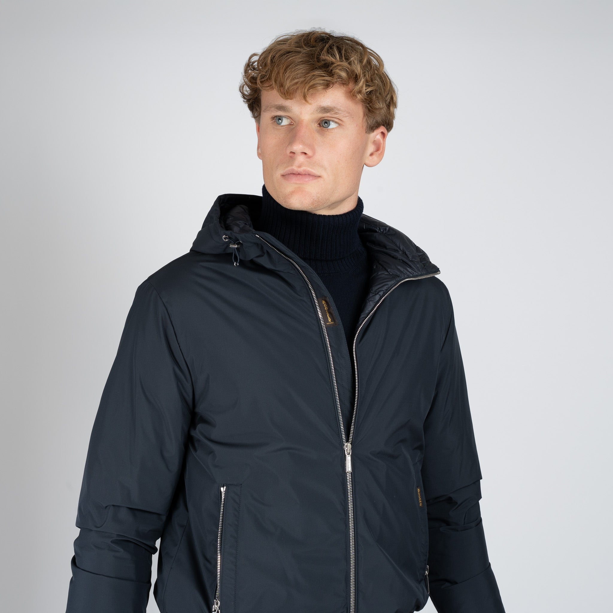 Moorer Bomberjack Blauw | Oniro-STP