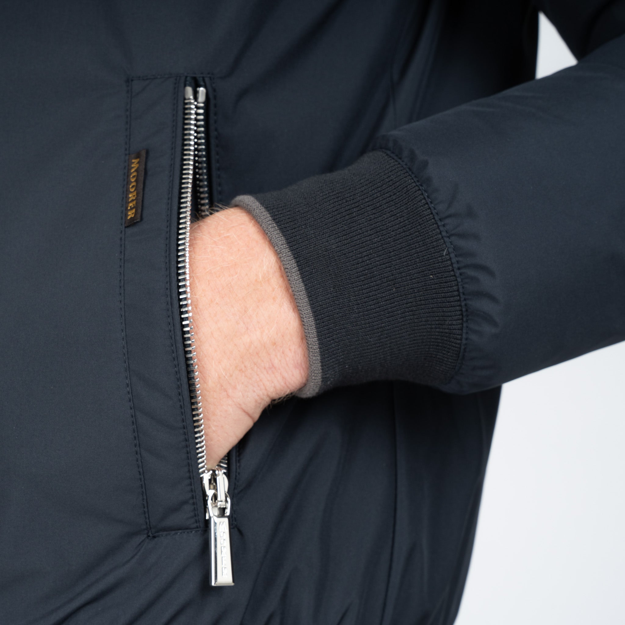 Moorer Bomberjack Blauw | Oniro-STP