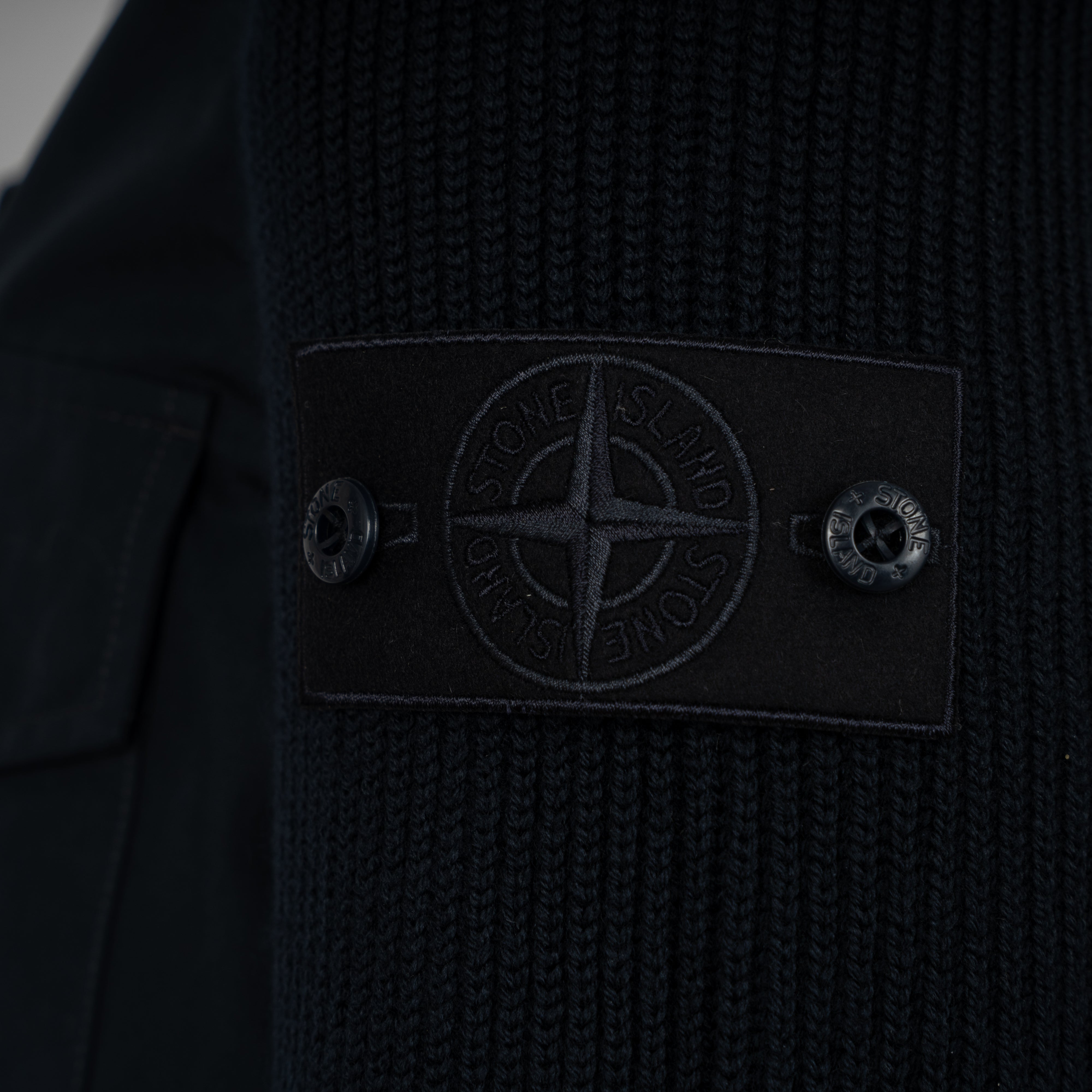 Stone Island Hybride Jack Donkerblauw | Ghost