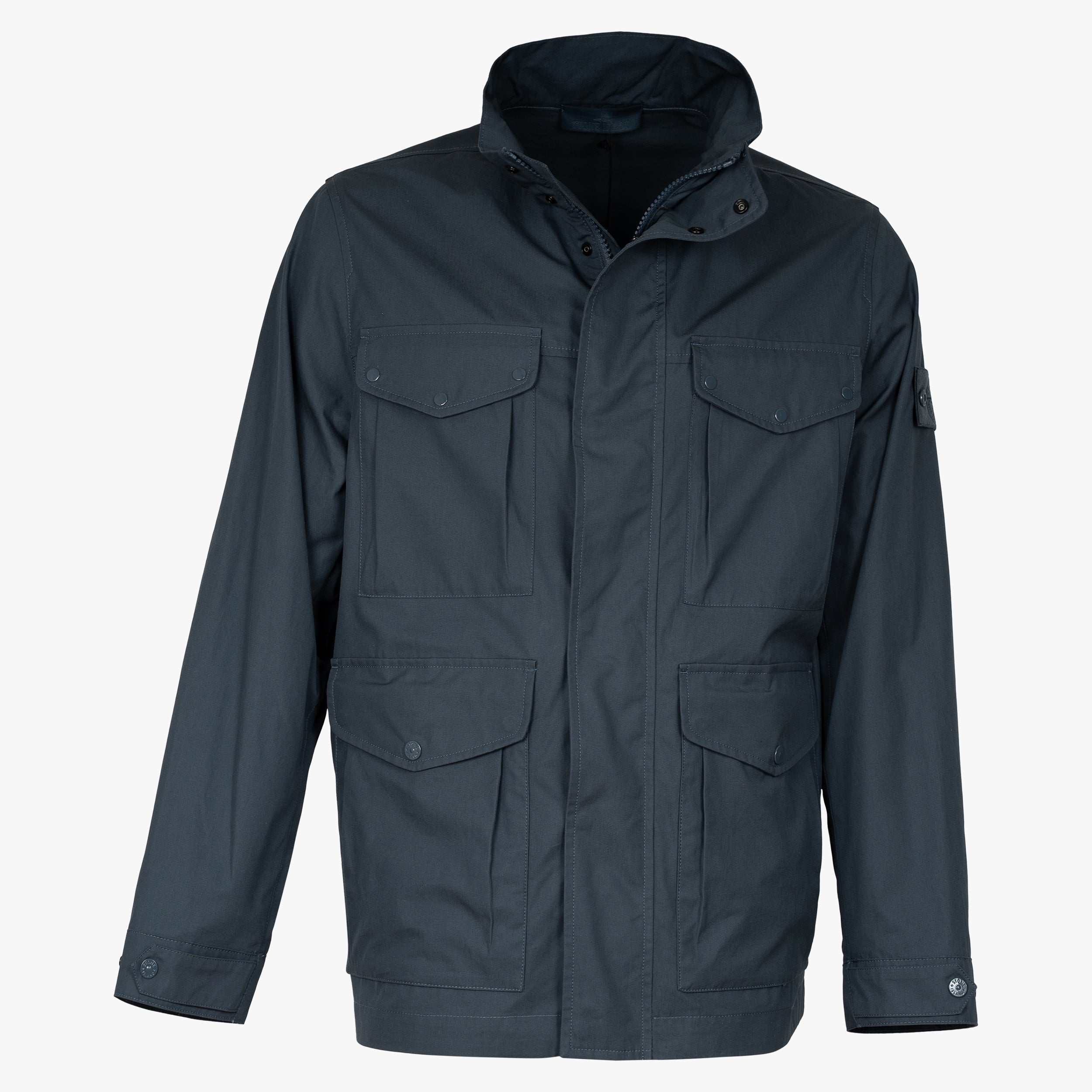 Stone Island Field Jacket Blauw | Ghost