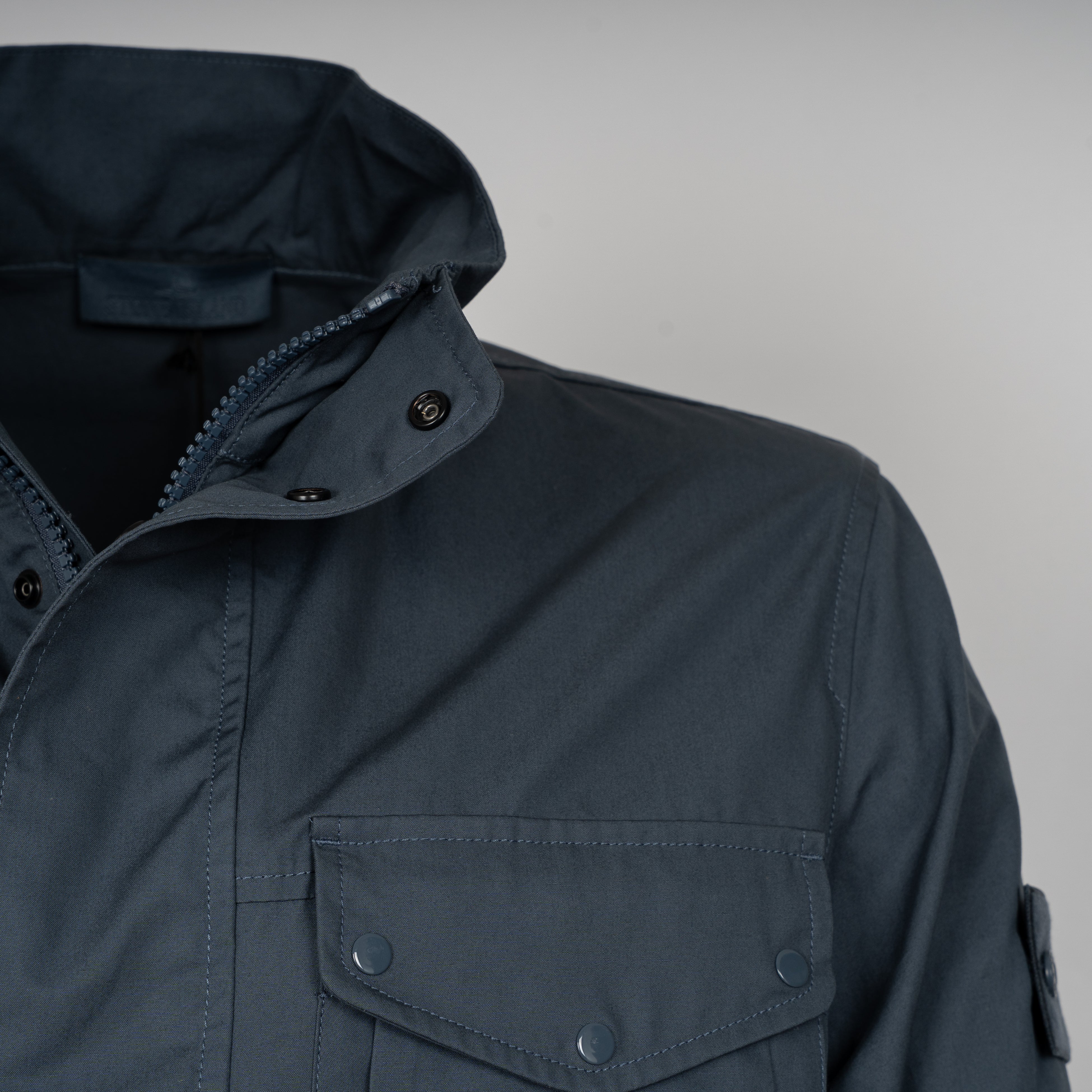 Stone Island Field Jacket Blauw | Ghost