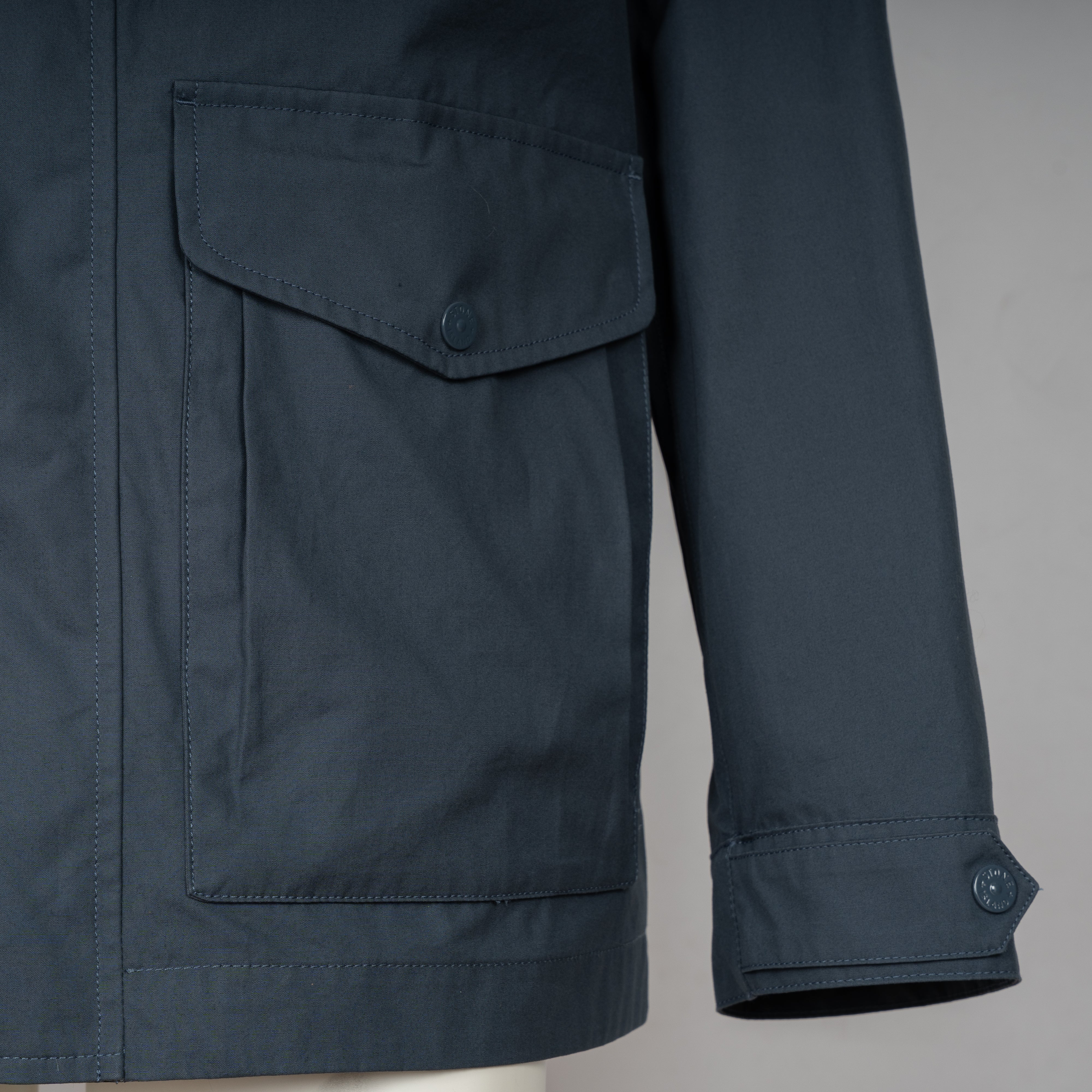 Stone Island Field Jacket Blauw | Ghost