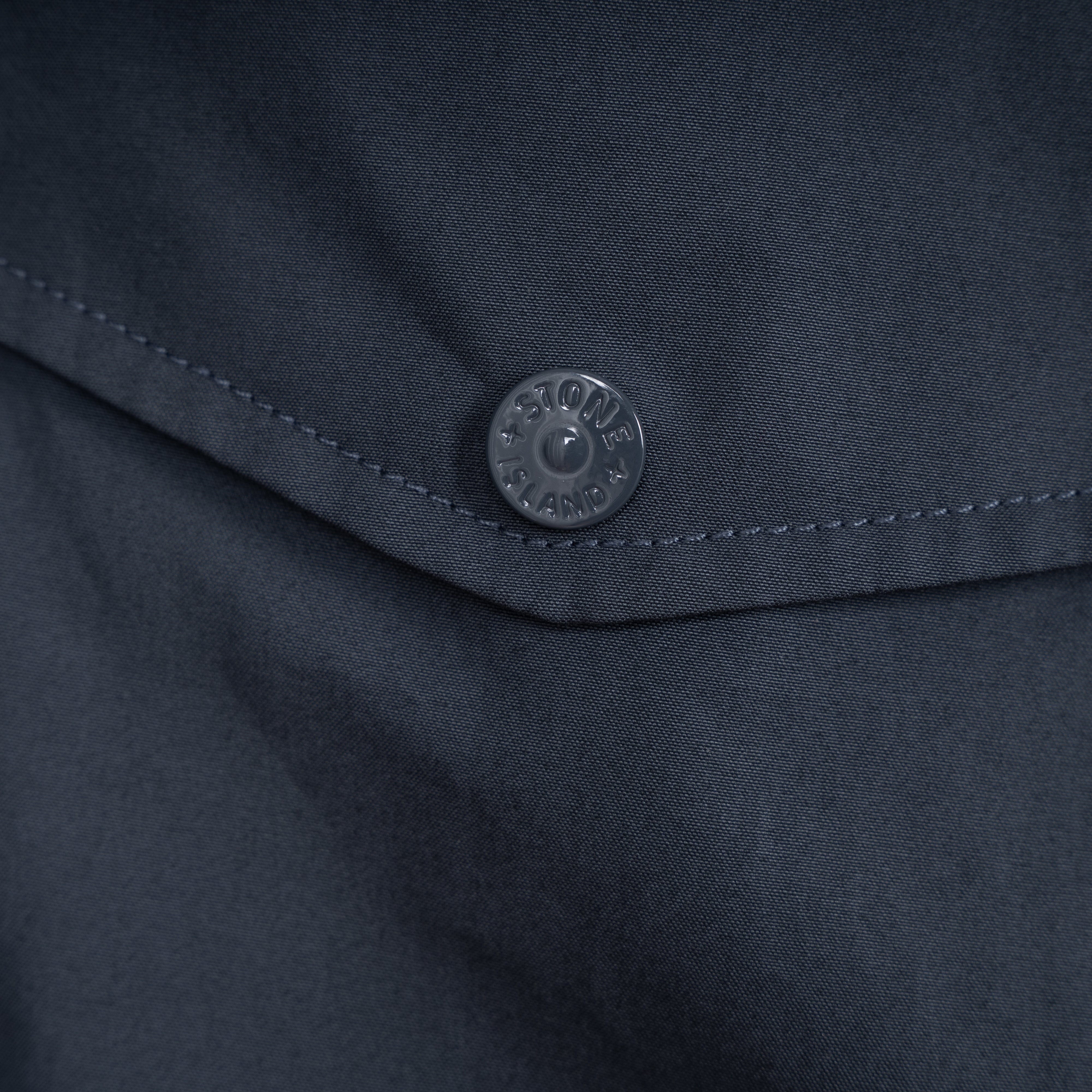 Stone Island Field Jacket Blauw | Ghost