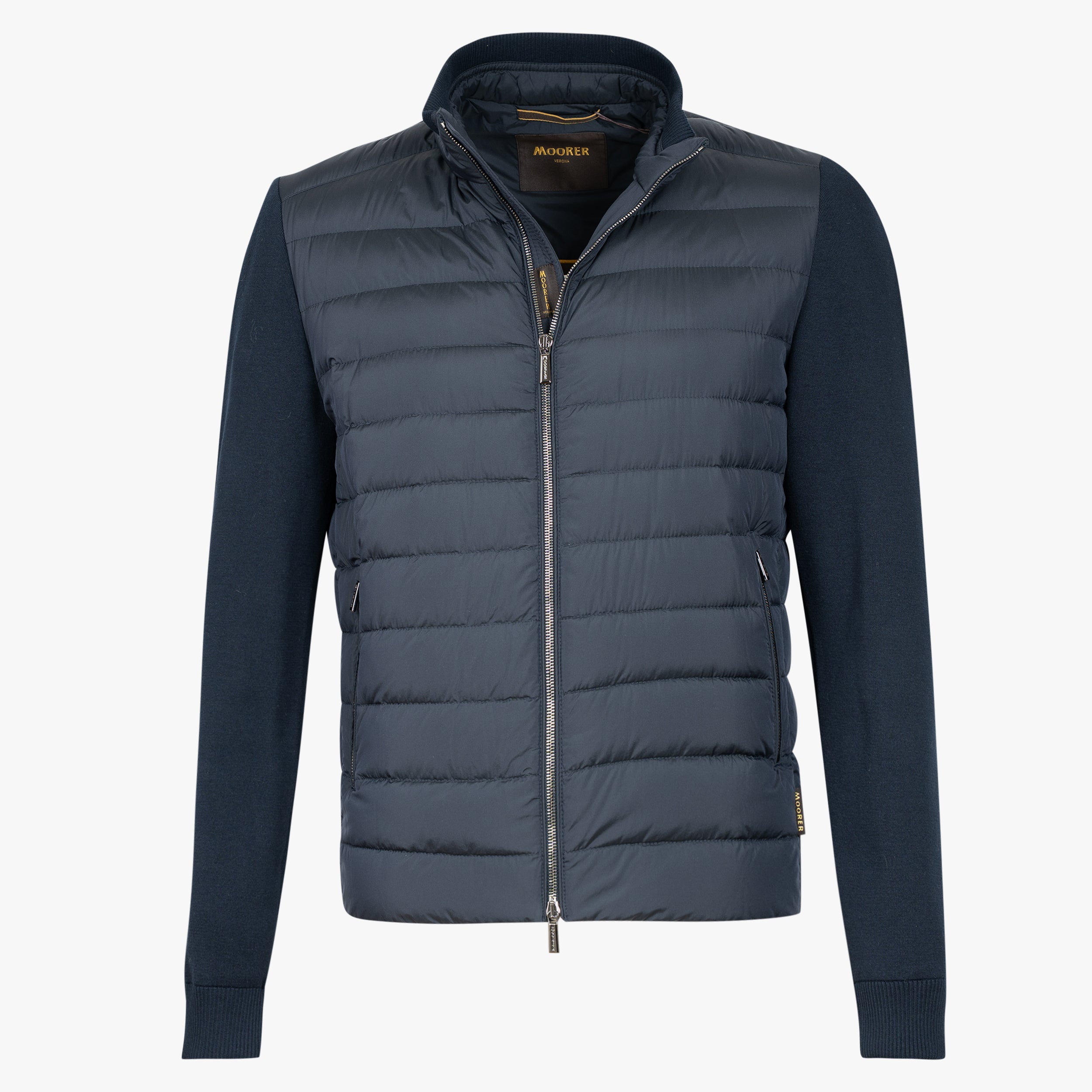 Moorer Hybride Donsjas Blauw | CATTANEO-S3C