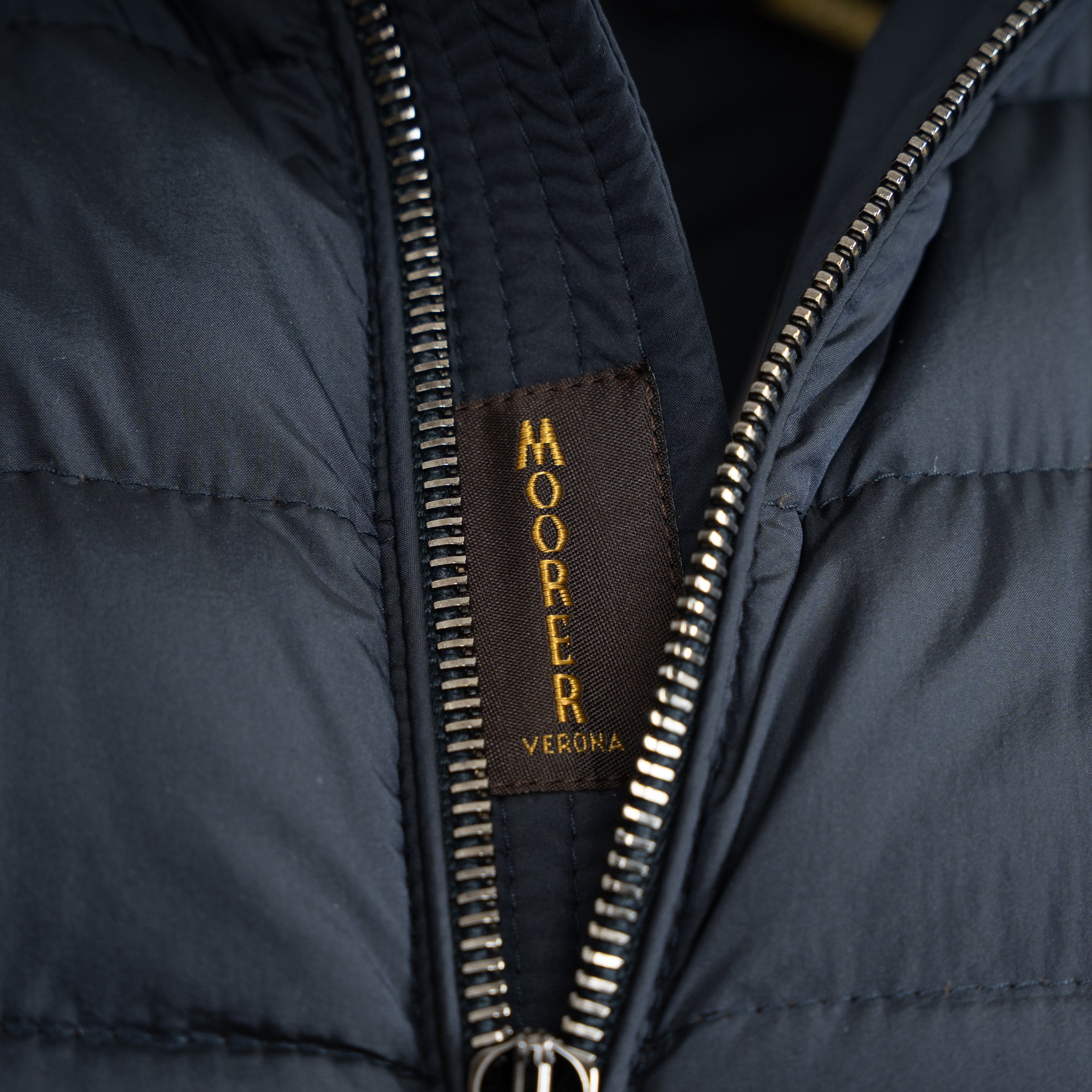 Moorer Hybride Donsjas Blauw | CATTANEO-S3C